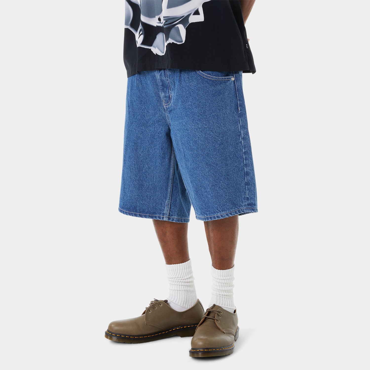 HUF (ハフ) Worldwide JP /SHORTS（ショーツ）/ CROMER SHORT商品 / STONE WASH INDIGO