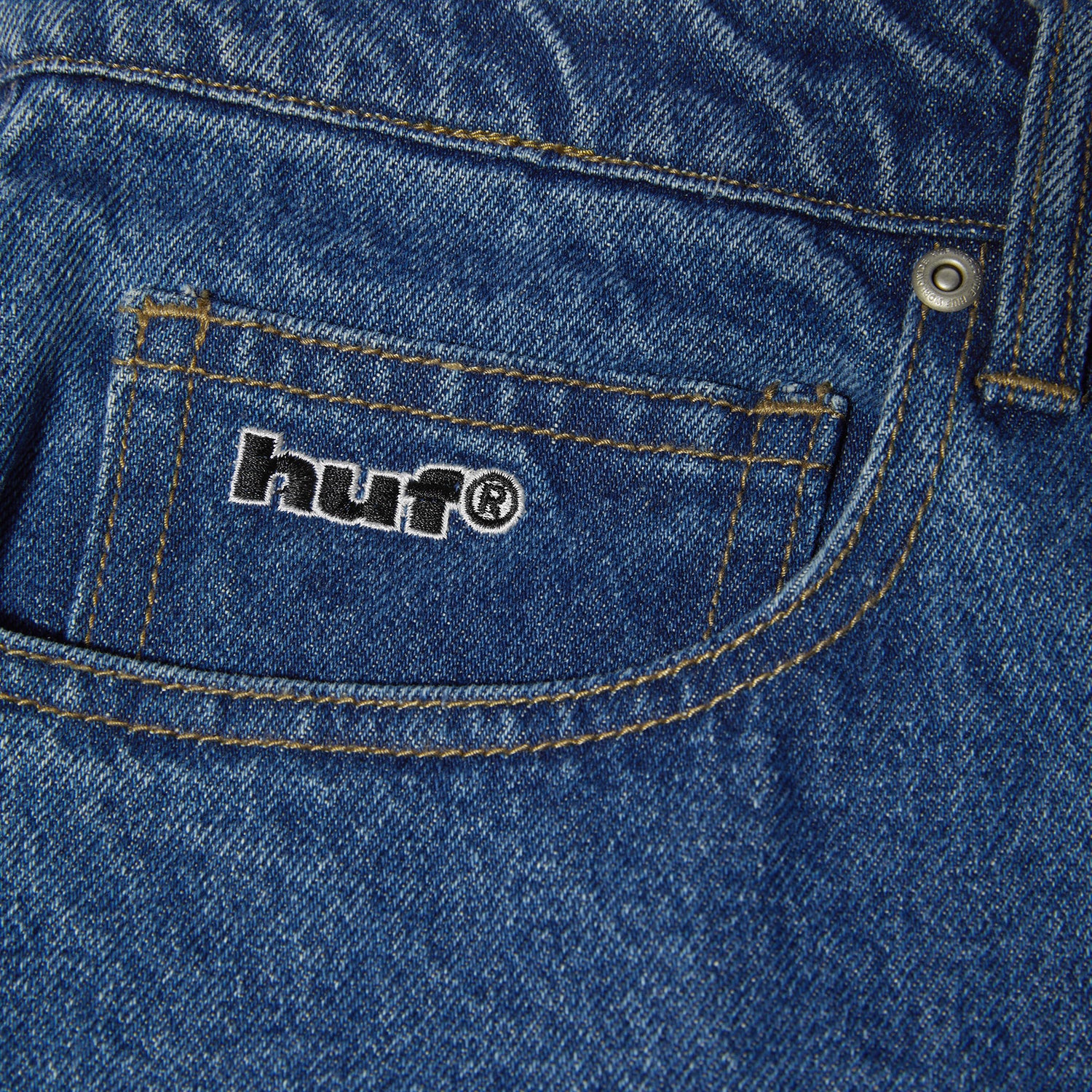 HUF (ハフ) Worldwide JP /PANTS（パンツ）/ BASIC ASS JEANS商品 / FADED BLACK