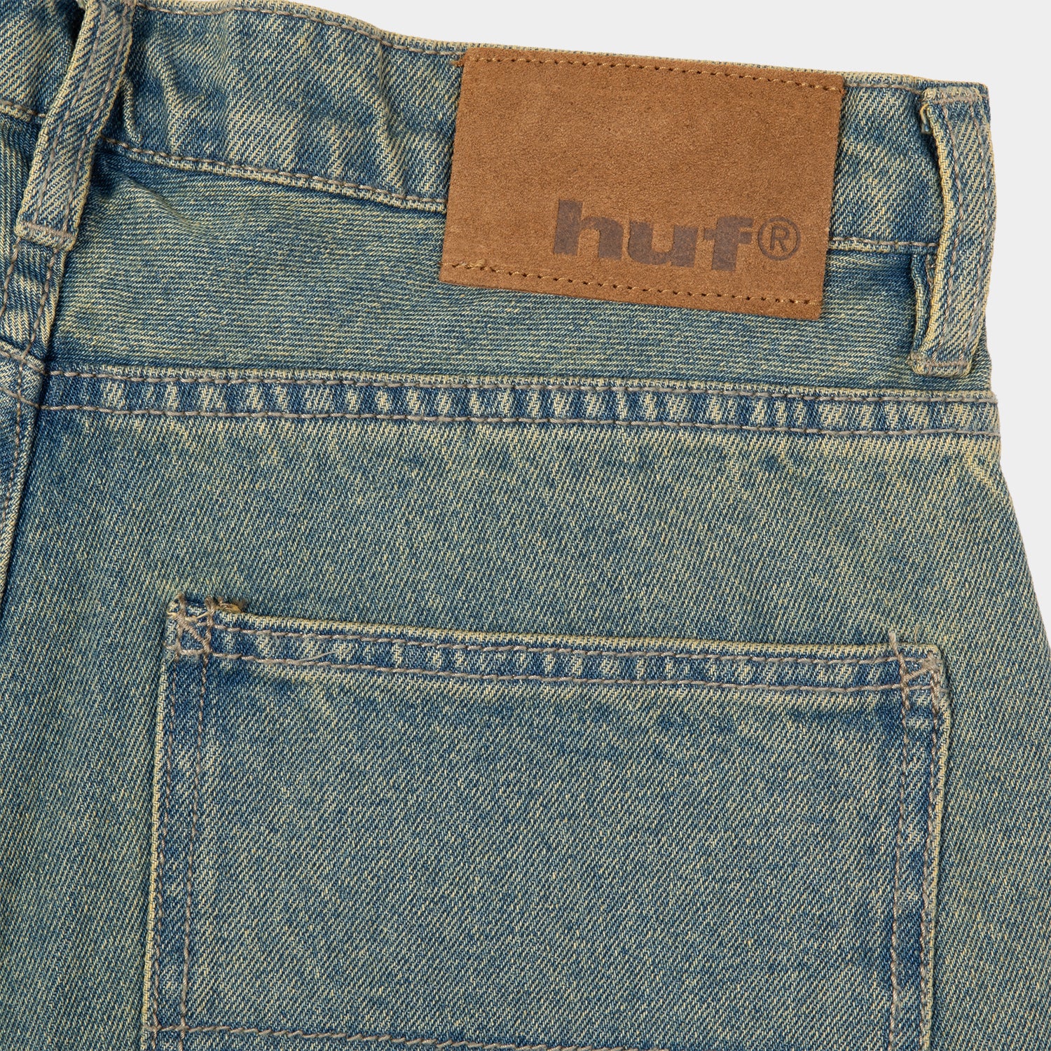 HUF (ハフ) Worldwide JP /PANTS（パンツ）/ KINDA LOOSE DOUBLE KNEES商品 / INDIGO EARTH