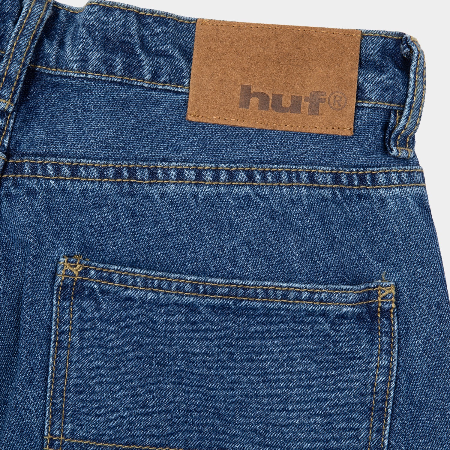 HUF (ハフ) Worldwide JP /PANTS（パンツ）/ KINDA LOOSE DOUBLE KNEES商品 / INDIGO EARTH