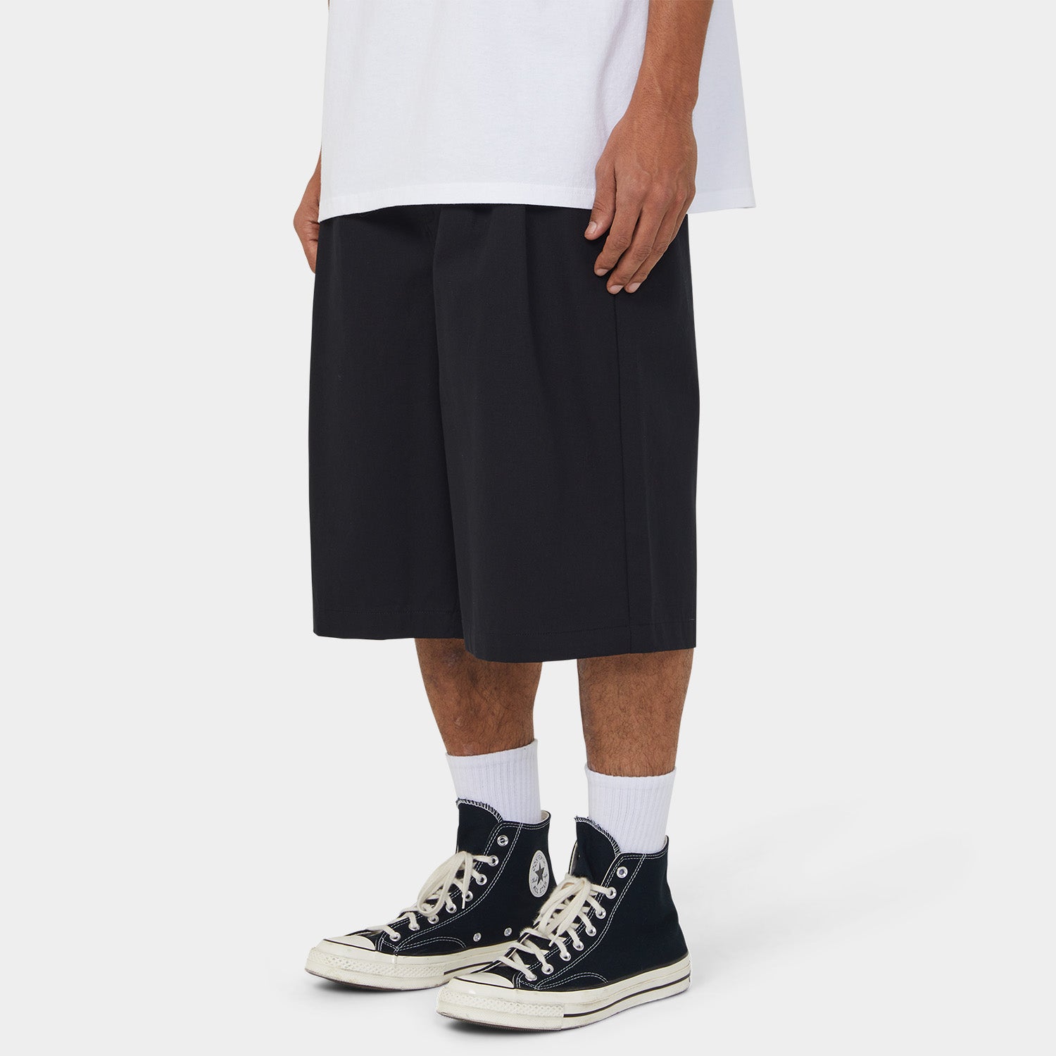 HUF (ハフ) Worldwide JP /SHORTS（ショーツ）/ SORTA LONG CHINO SHORT商品 / BLACK