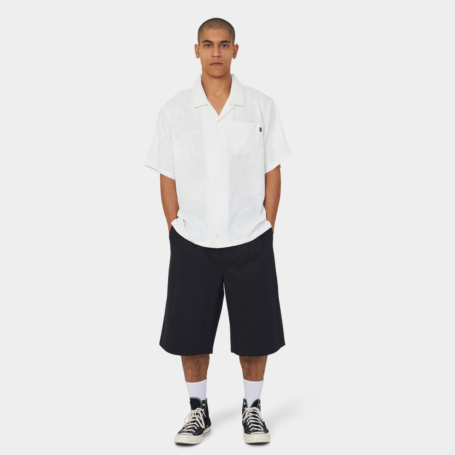 HUF (ハフ) Worldwide JP /SHORTS（ショーツ）/ SORTA LONG CHINO SHORT商品 / BLACK