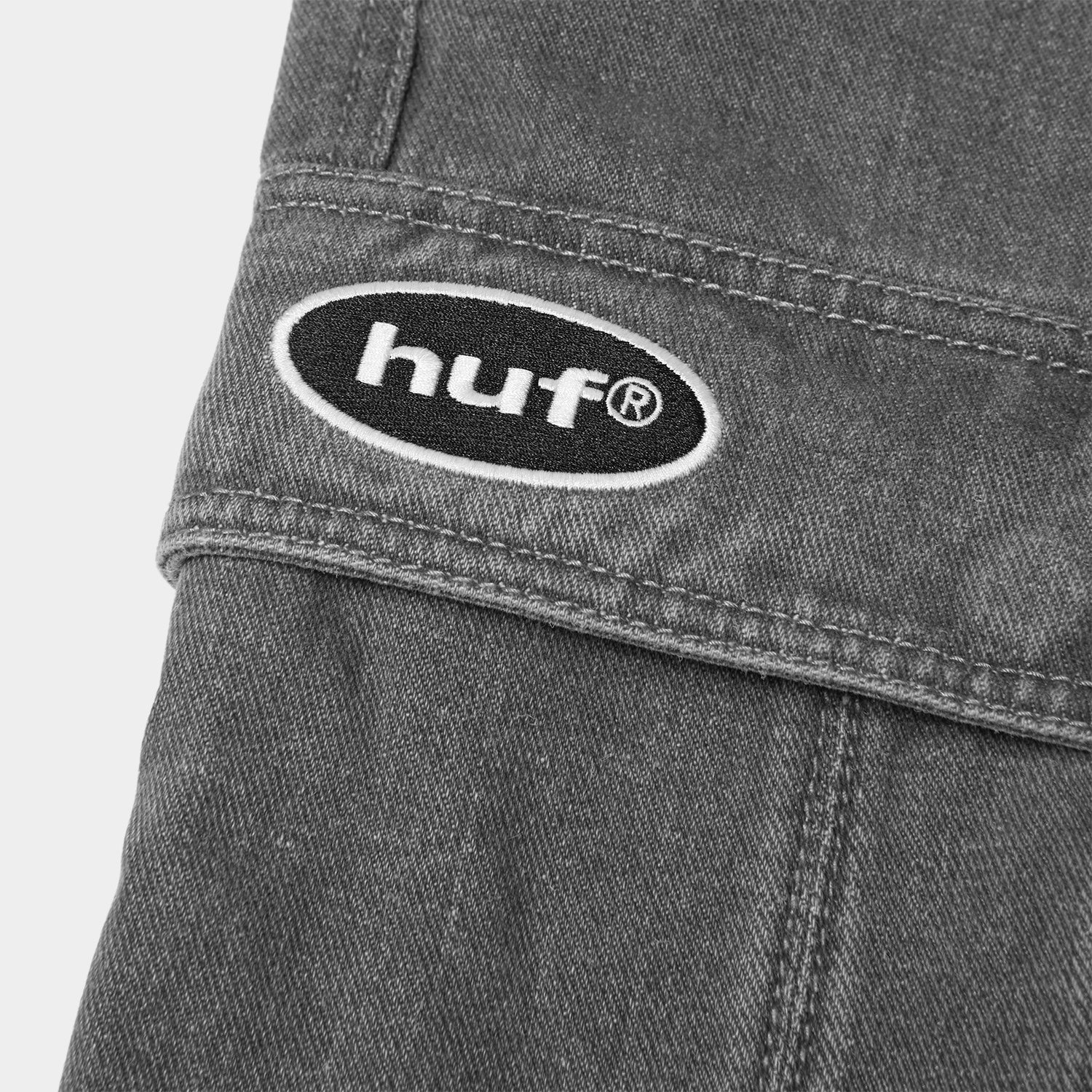 HUF (ハフ) Worldwide JP /SHORTS（ショーツ）/ OVAL DENIM CARGO SHORT商品 / INDIGO