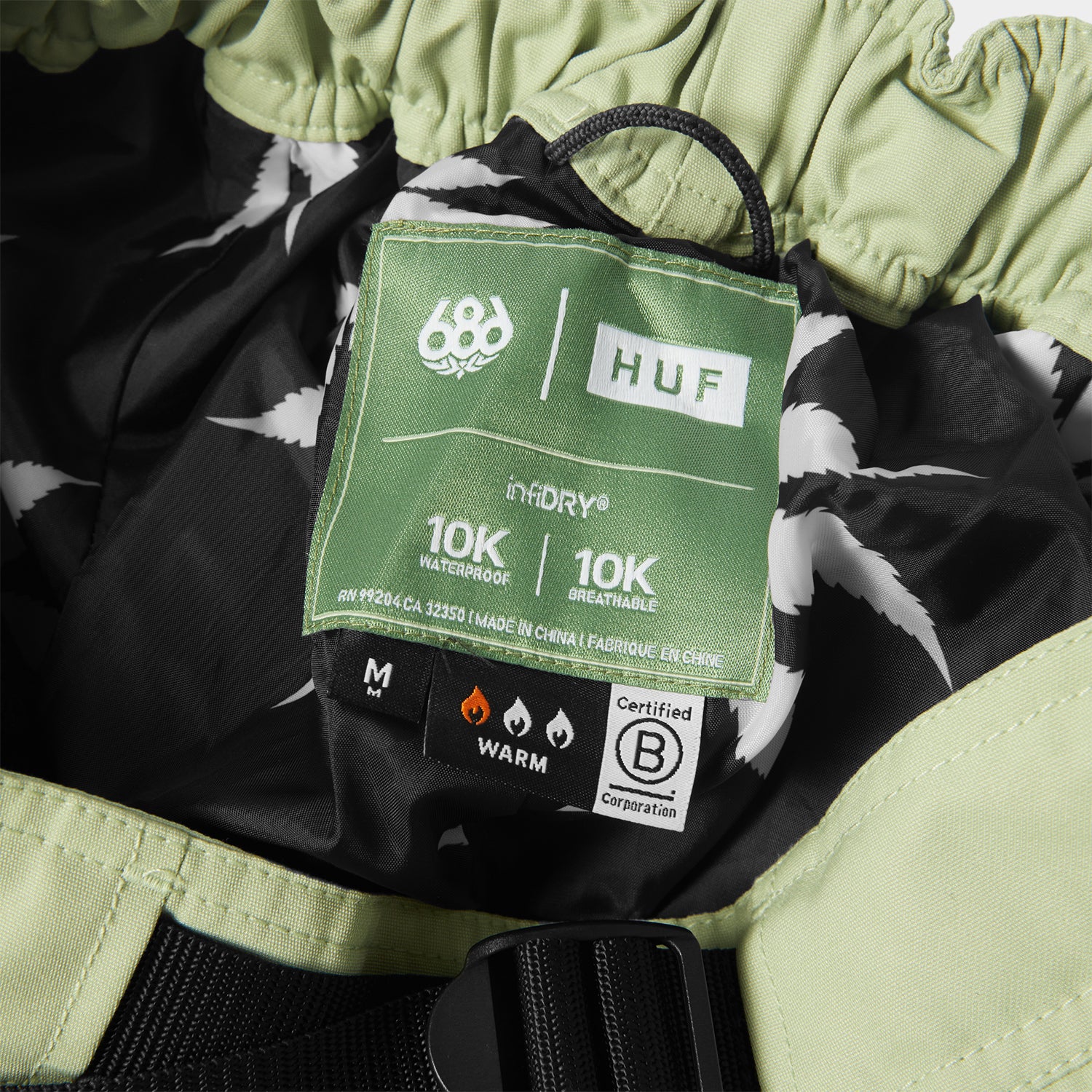 HUF (ハフ) Worldwide JP /PANTS（パンツ）/ HUF X 686 DOUBLE H PANT商品 / HUF GREEN