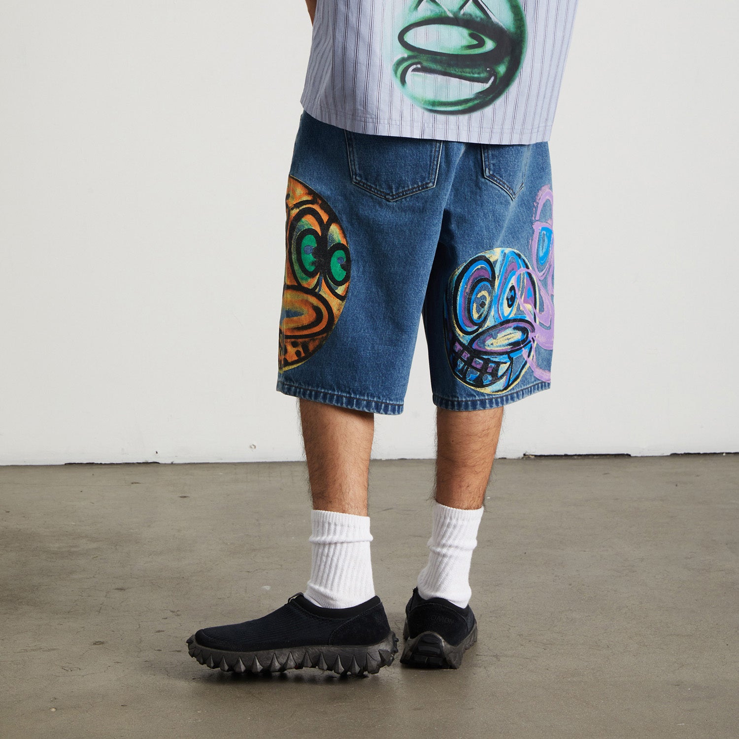 KENNY SCHARF SPRAY GUYS DENIM SHORT｜SHORTS（ショーツ）｜【公式