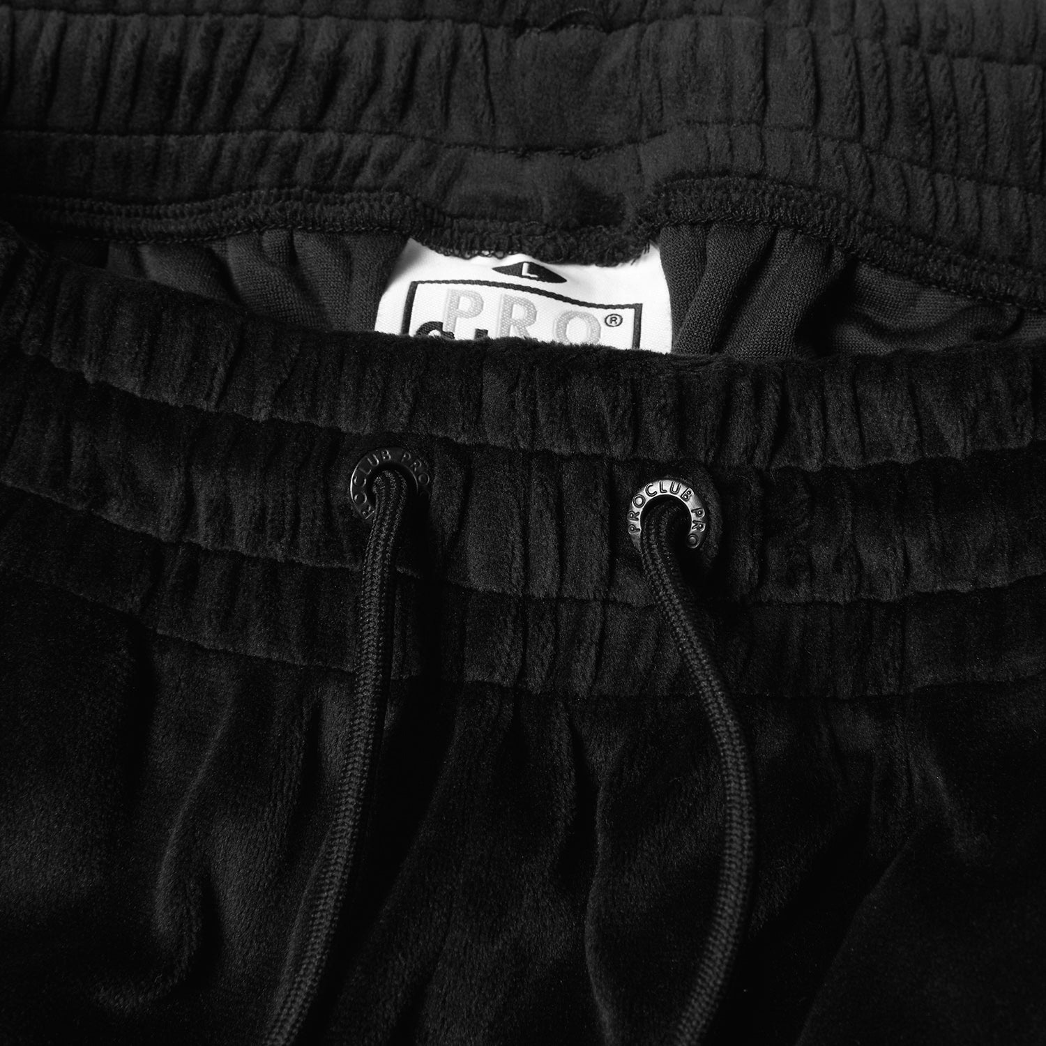 HUF (ハフ) Worldwide JP /PANTS（パンツ）/ HUF X PROCLUB VELOUR CARGO PANT商品 / BLACK