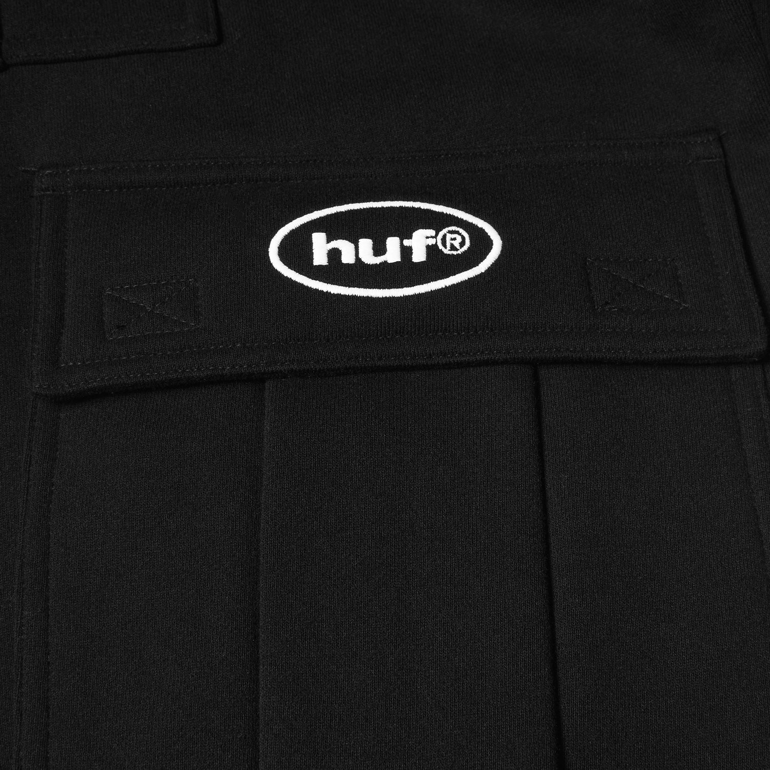 HUF (ハフ) Worldwide JP /PANTS（パンツ）/ HUF X PROCLUB MULTI POCKET PANT商品 / BLACK