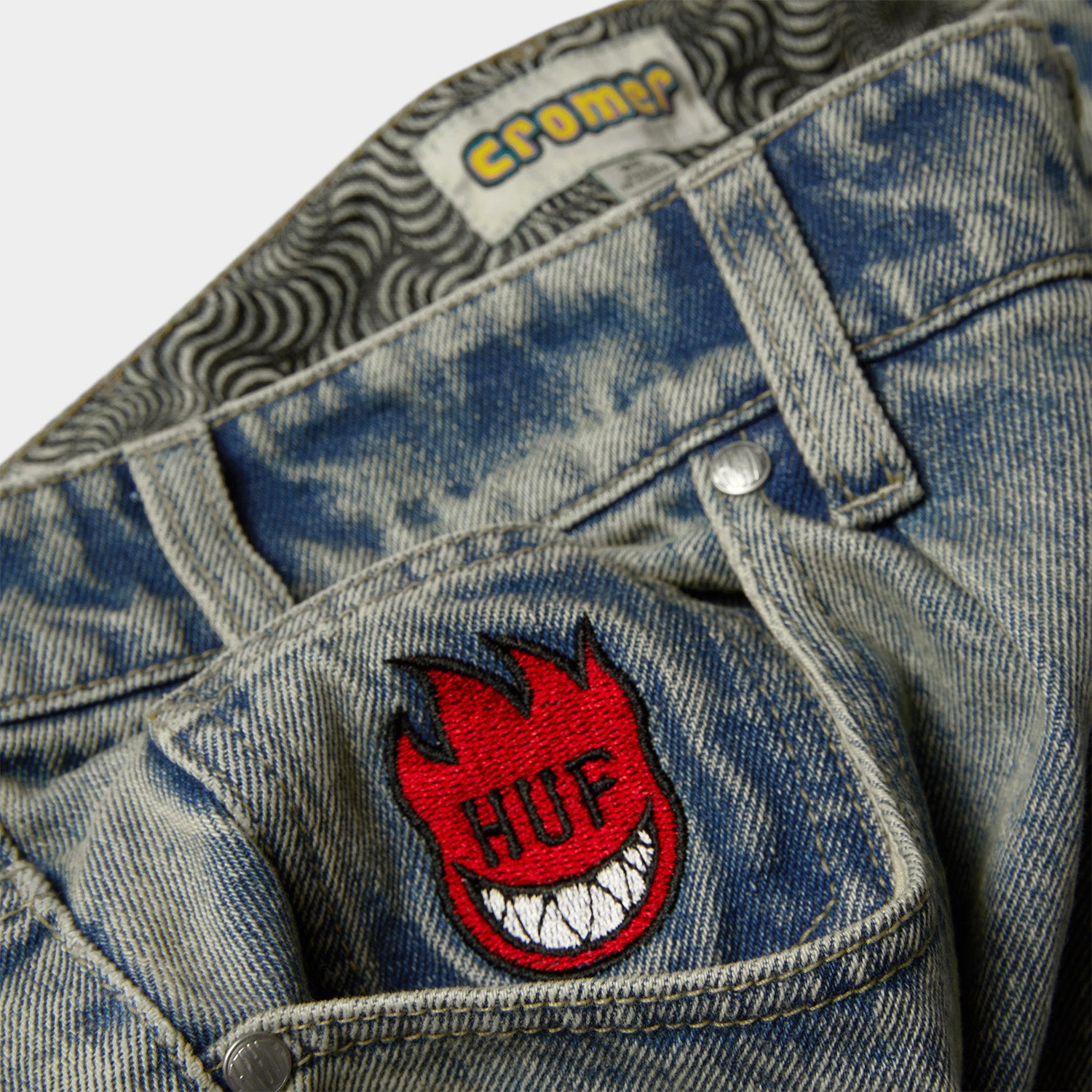 HUF (ハフ) Worldwide JP /PANTS（パンツ）/ huf X SPITFIRE CROMER PANT商品 / WARM WASH