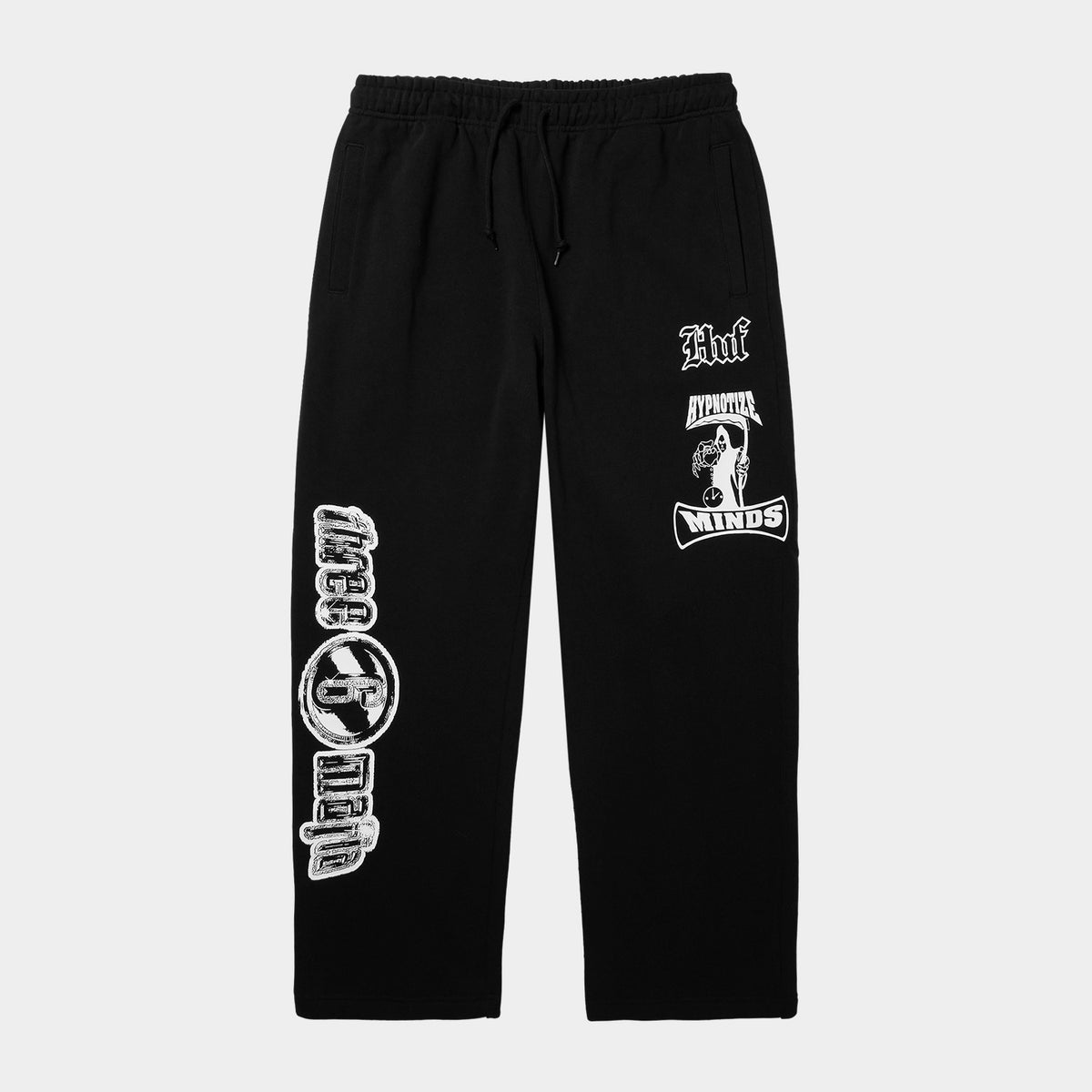 HUF (ハフ) Worldwide JP / PANTS（パンツ） / huf® X THREE 6 MAFIA SWEATPANTS商品 / BLACK