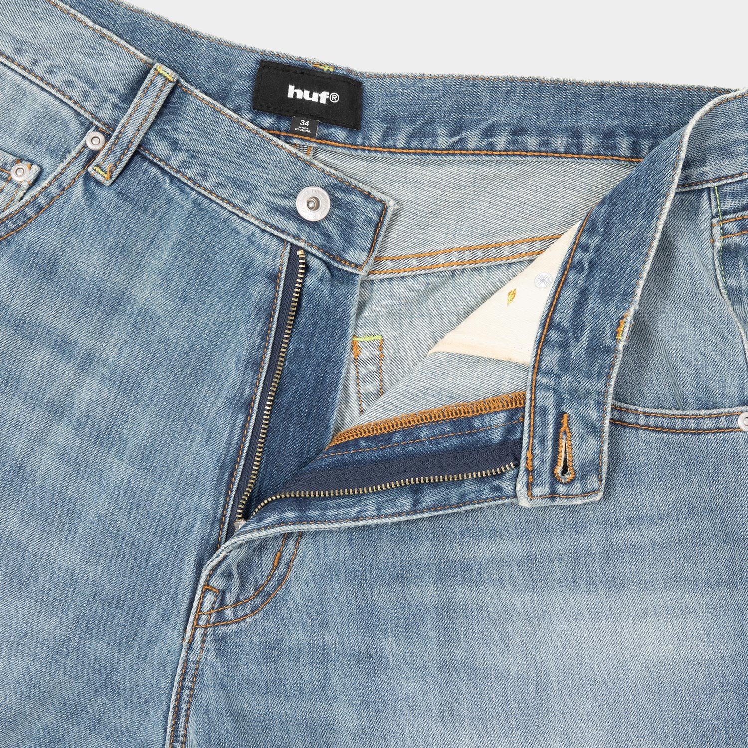 HUF (ハフ) Worldwide JP /PANTS（パンツ）/ EXPRESSION DENIM PANT商品 / WASHED BLACK