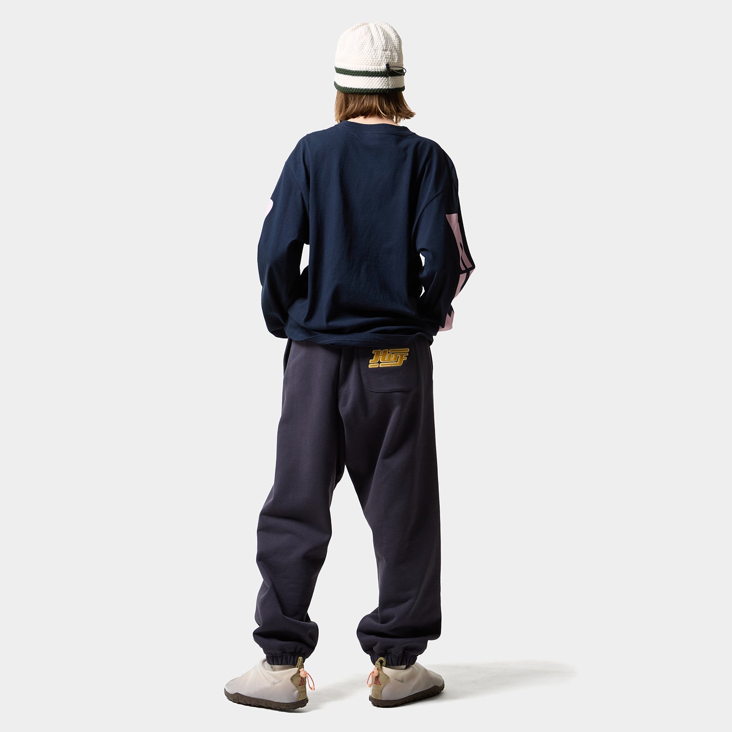 HUF (ハフ) Worldwide JP /PANTS（パンツ）/ EXHAUST FLEECE PANT商品 / NAVY