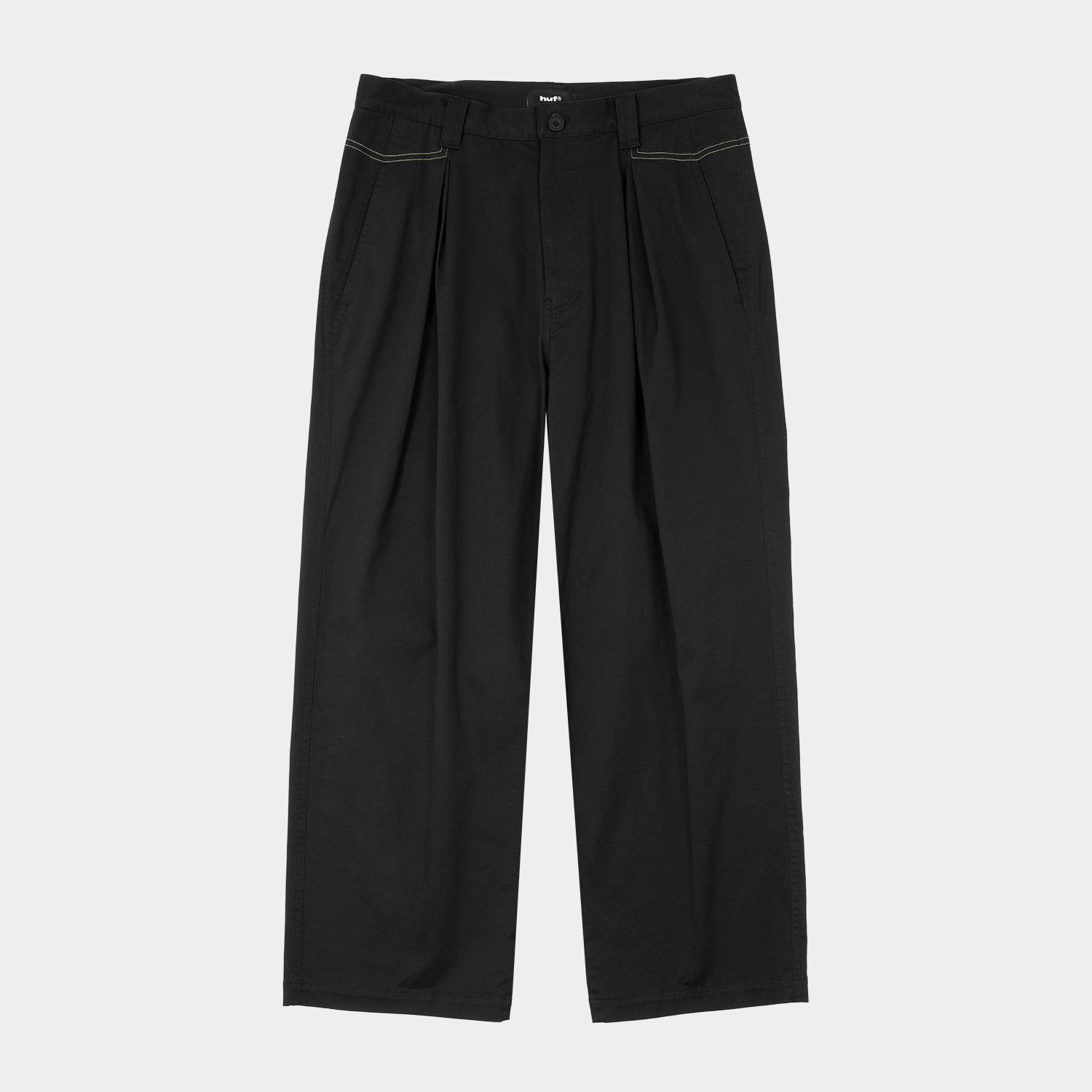 HUF (ハフ) Worldwide JP /PANTS（パンツ）/ HUF TWO TUCK TROUSER商品 / CHARCOAL GREY