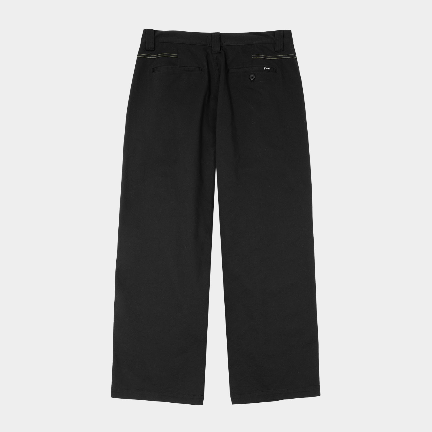 HUF ブラック トレーニングパンツ HUF TWO TUCK TROUSER｜PANTS（パンツ）｜【公式通販 HUF】｜ハフ