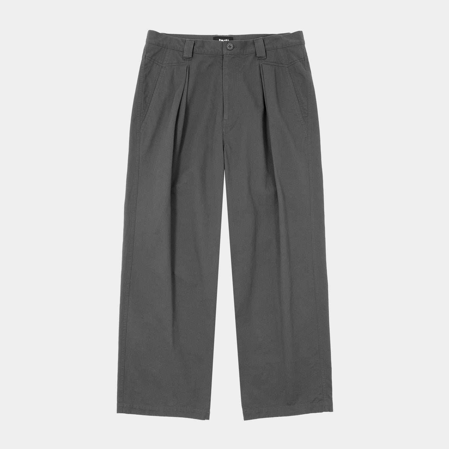 HUF (ハフ) Worldwide JP /PANTS（パンツ）/ HUF TWO TUCK TROUSER商品 / CHARCOAL GREY