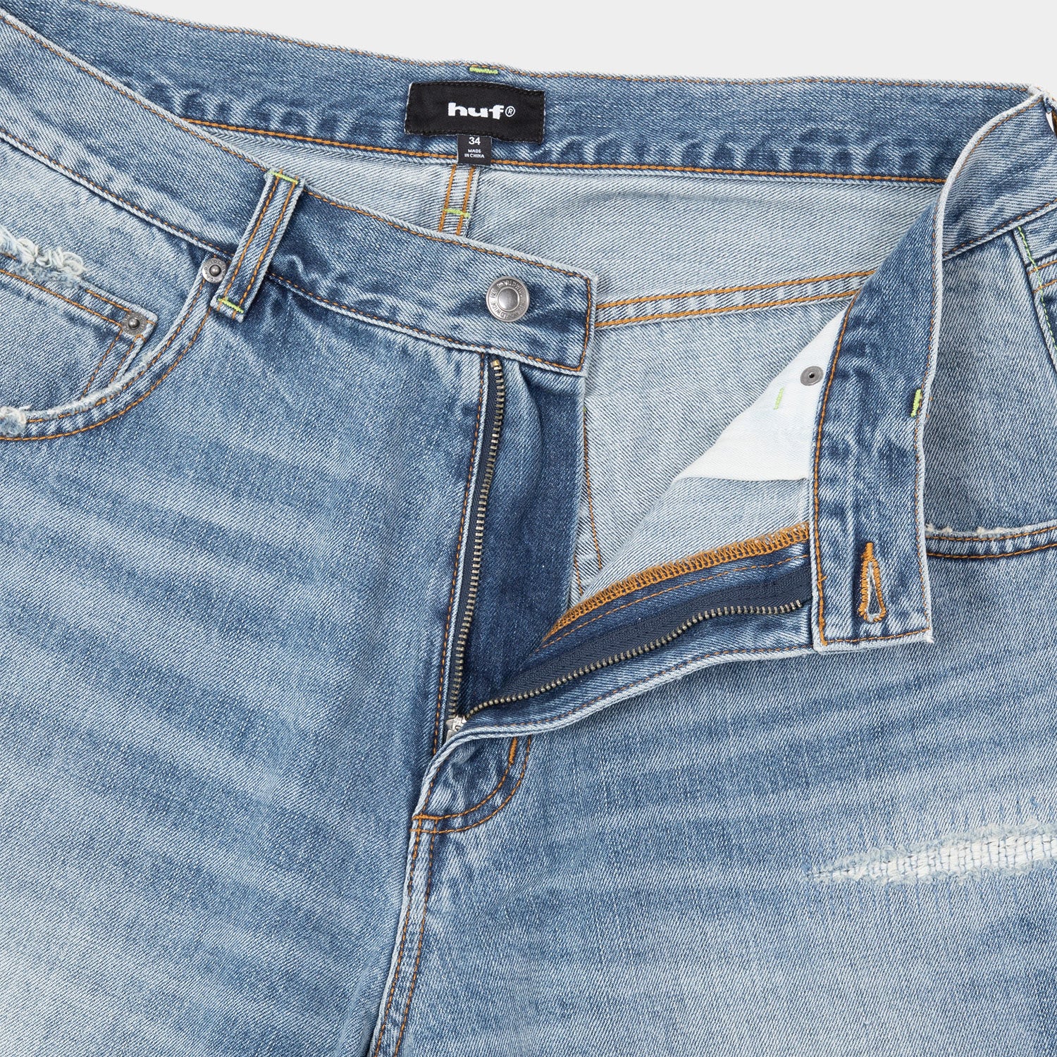 EXPRESSION REPAIR DENIM PANT｜PANTS（パンツ）｜【公式通販 HUF】｜ハフ