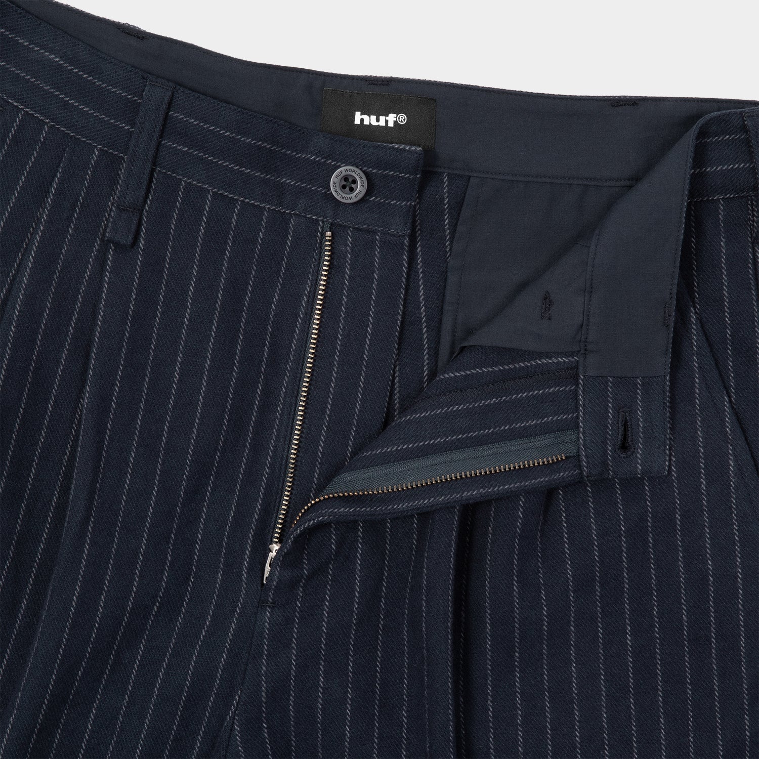 HUF (ハフ) Worldwide JP /PANTS（パンツ）/ TWO TUCK WIDE TROUSER商品 / BLACK