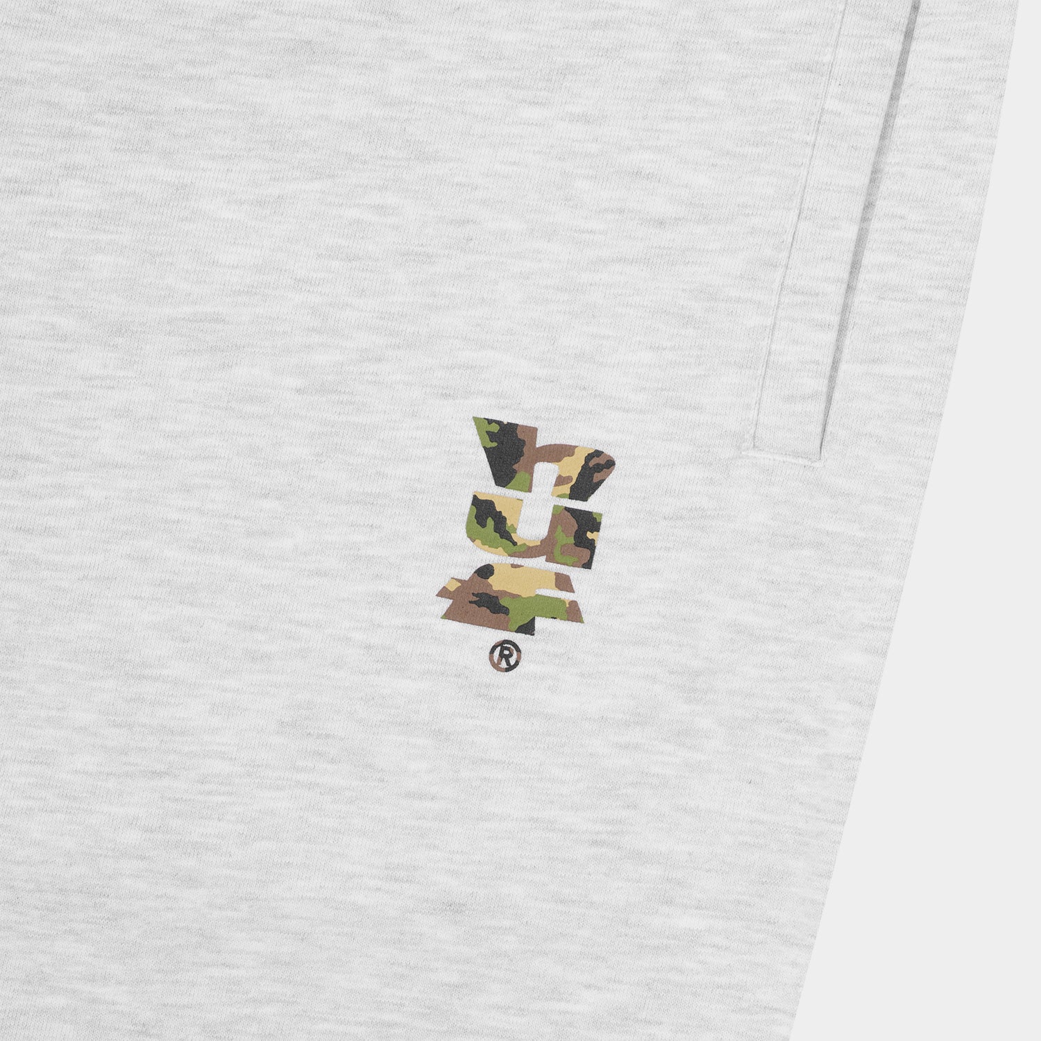 HUF (ハフ) Worldwide JP /PANTS（パンツ）/ MEGABLAST CAMO FLEECE PANT商品 / ASH GREY