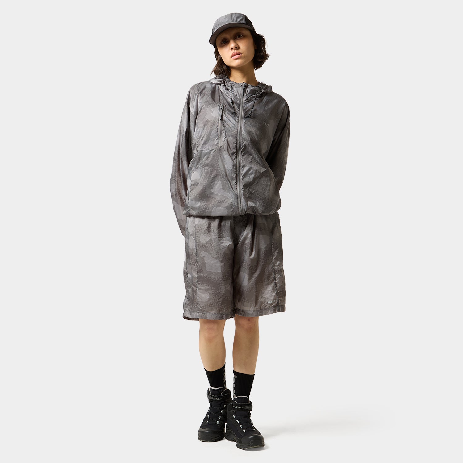 HUF (ハフ) Worldwide JP /SHORTS（ショーツ）/ CROSS CONDITIONS UL NYLON SHORT商品 / CAMO