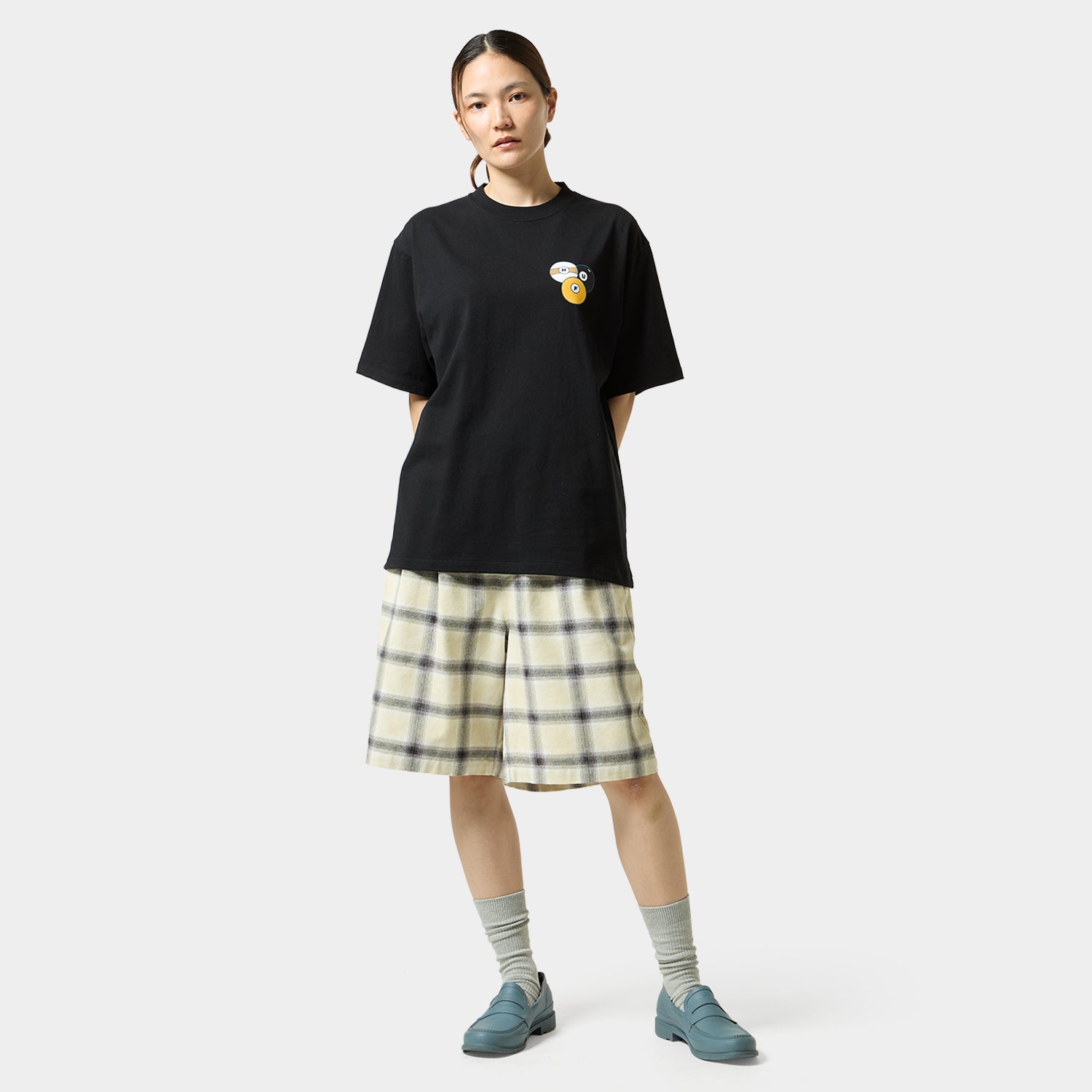 HUF (ハフ) Worldwide JP /SHORTS（ショーツ）/ MISTY PLAID SHORT商品 / BEIGE