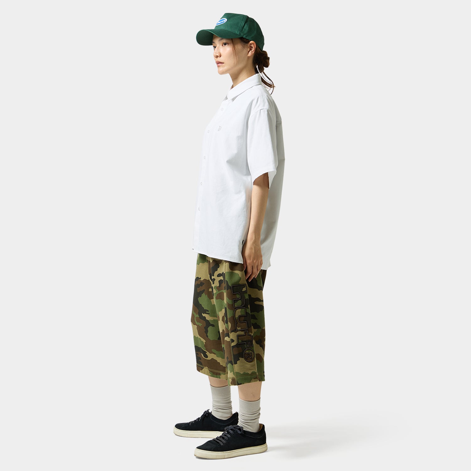 HUF (ハフ) Worldwide JP /SHORTS（ショーツ）/ BERMUDA FLEECE SHORT商品 / CAMO