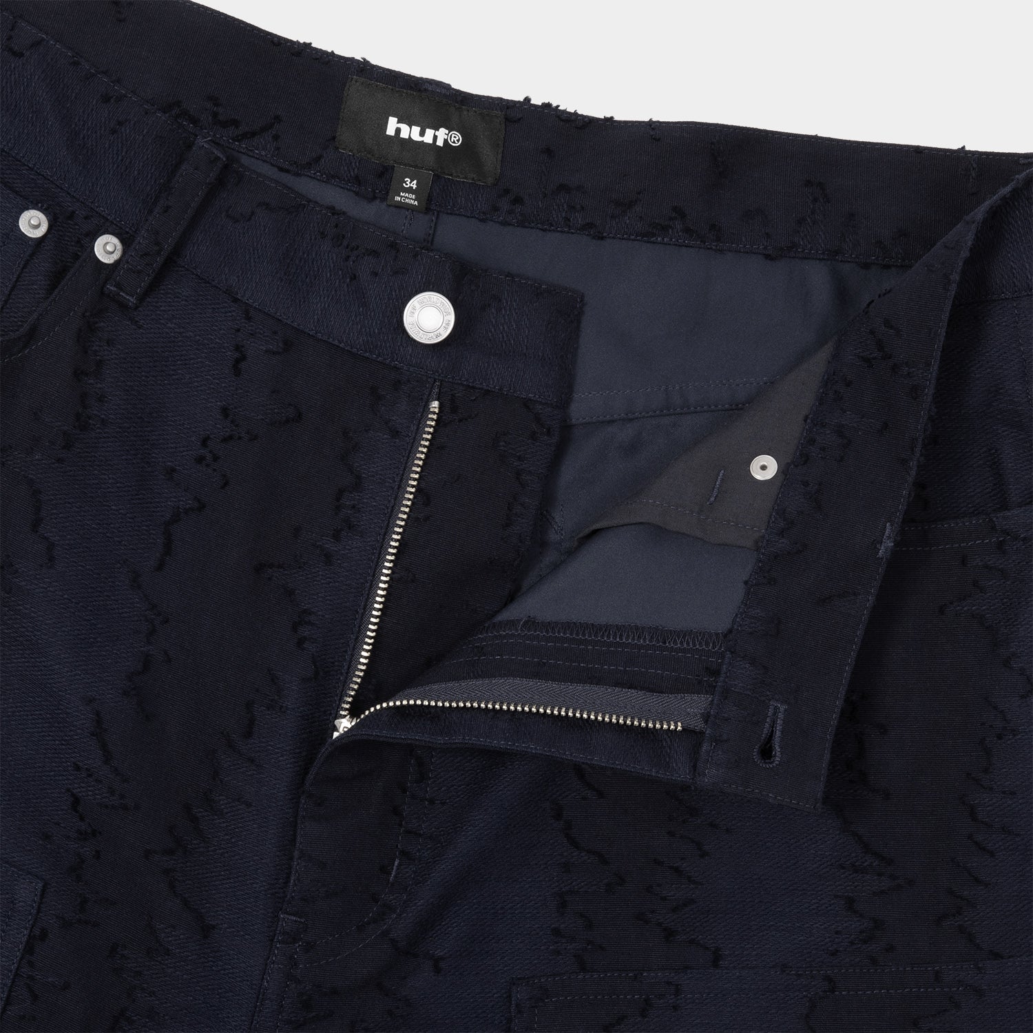 HUF (ハフ) Worldwide JP /PANTS（パンツ）/ 89 OVAL DOUBLE KNEE PANT商品 / NAVY