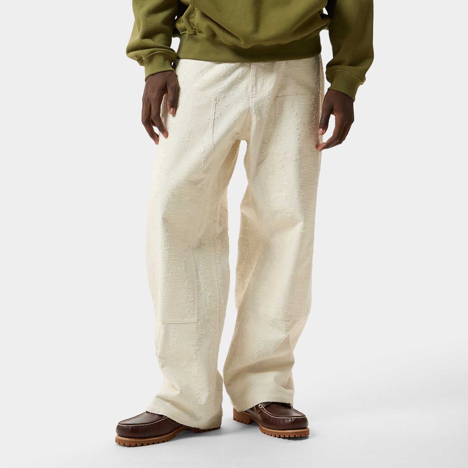 HUF (ハフ) Worldwide JP /PANTS（パンツ）/ 89 OVAL DOUBLE KNEE PANT商品 / NAVY