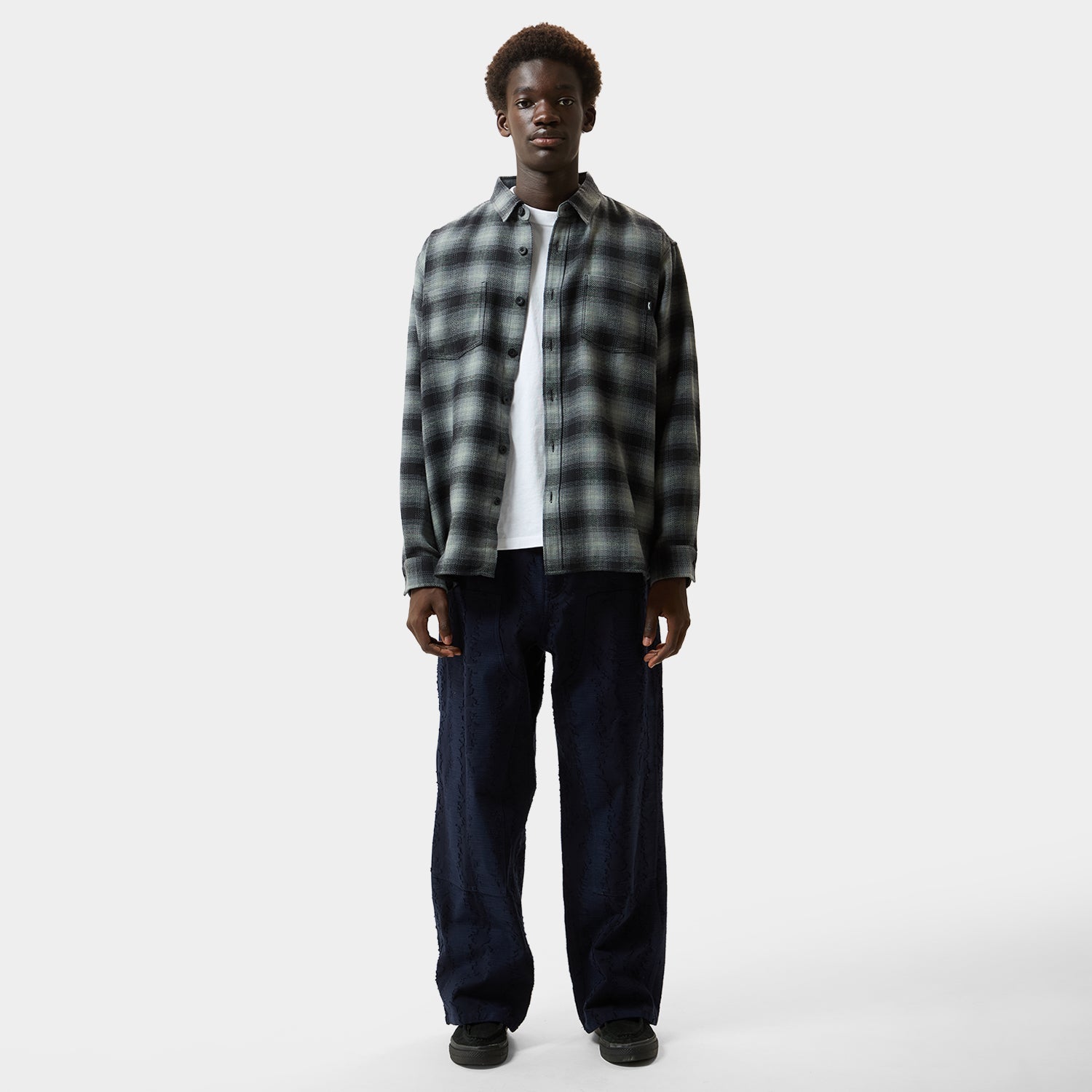 HUF (ハフ) Worldwide JP /PANTS（パンツ）/ 89 OVAL DOUBLE KNEE PANT商品 / NAVY