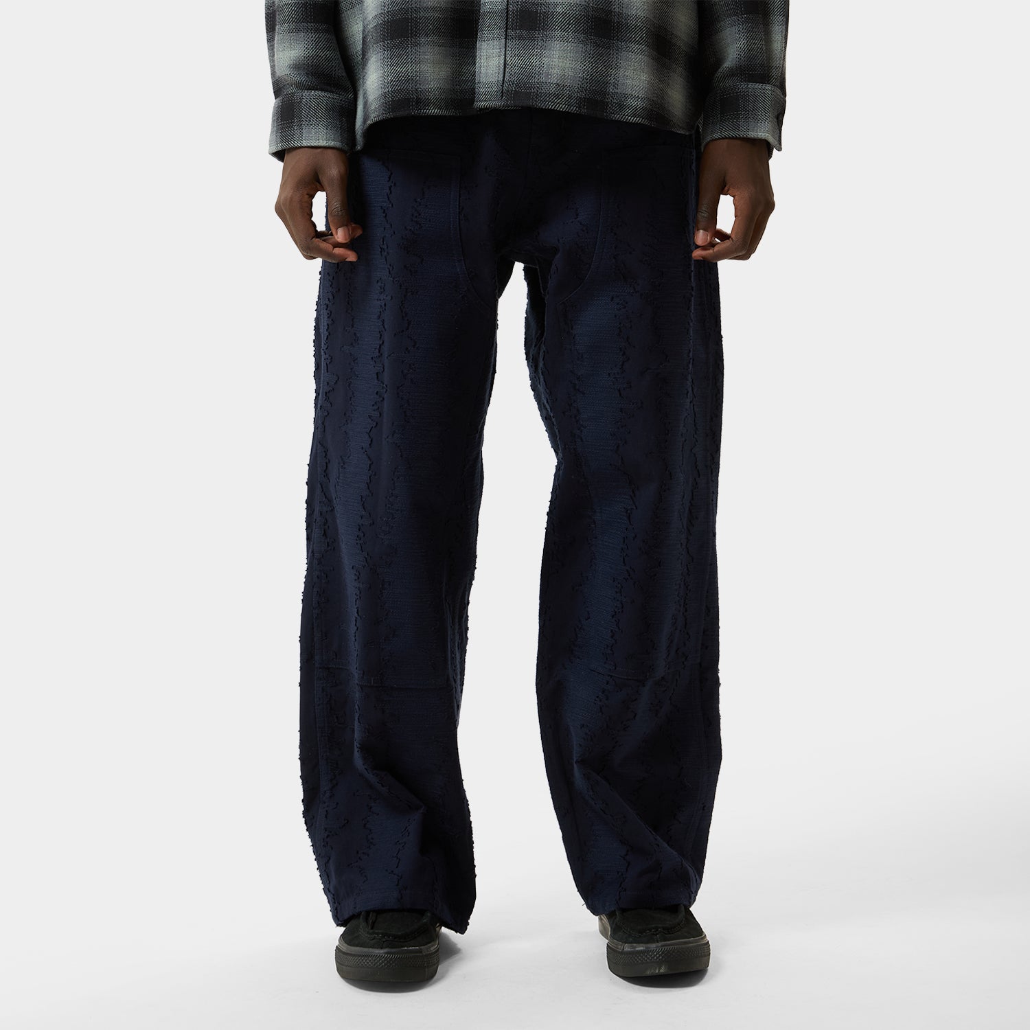 HUF (ハフ) Worldwide JP /PANTS（パンツ）/ 89 OVAL DOUBLE KNEE PANT商品 / NAVY