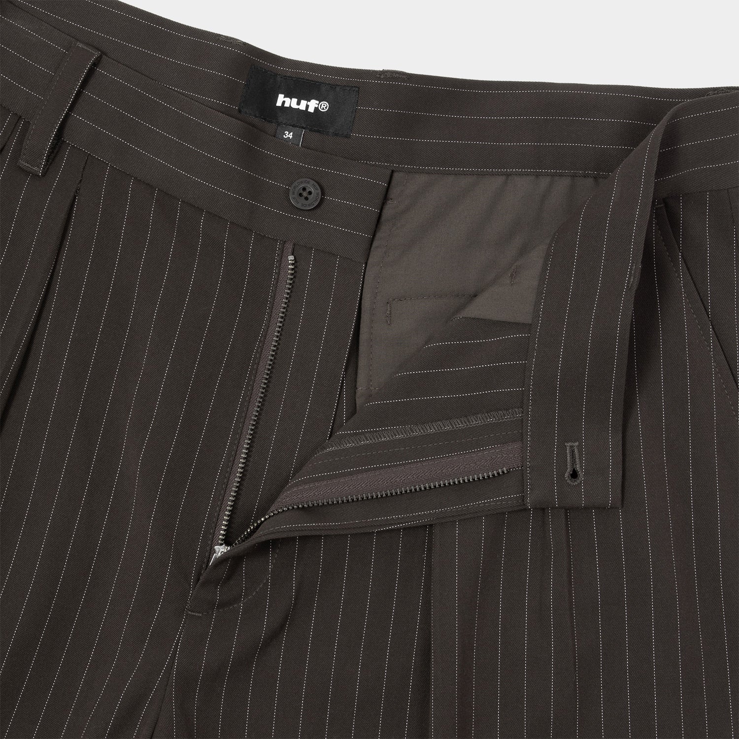 HUF (ハフ) Worldwide JP /PANTS（パンツ）/ STRIPE TWO TUCK TROUSER商品 / NAVY