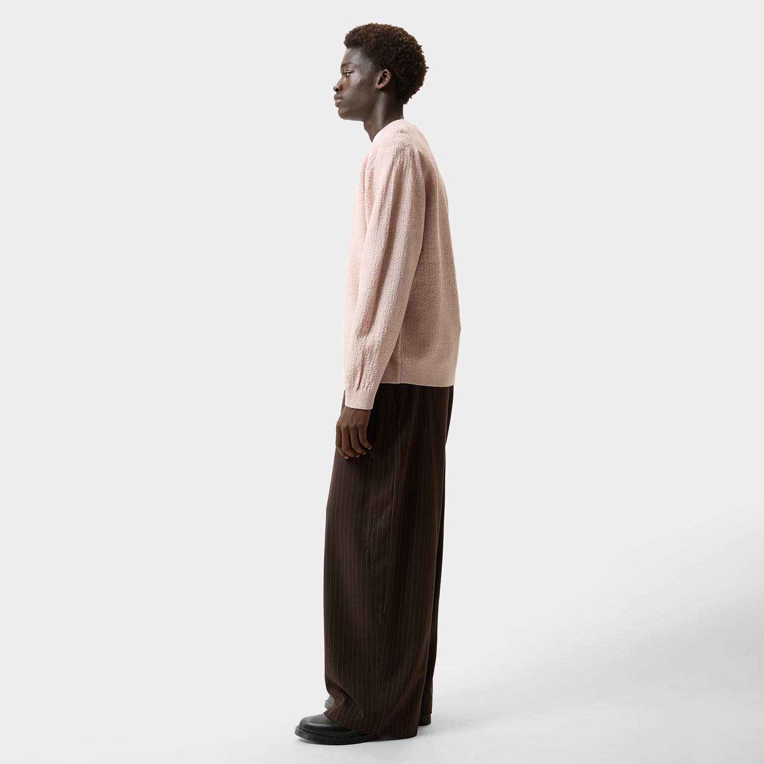 HUF (ハフ) Worldwide JP /PANTS（パンツ）/ STRIPE TWO TUCK TROUSER商品 / NAVY