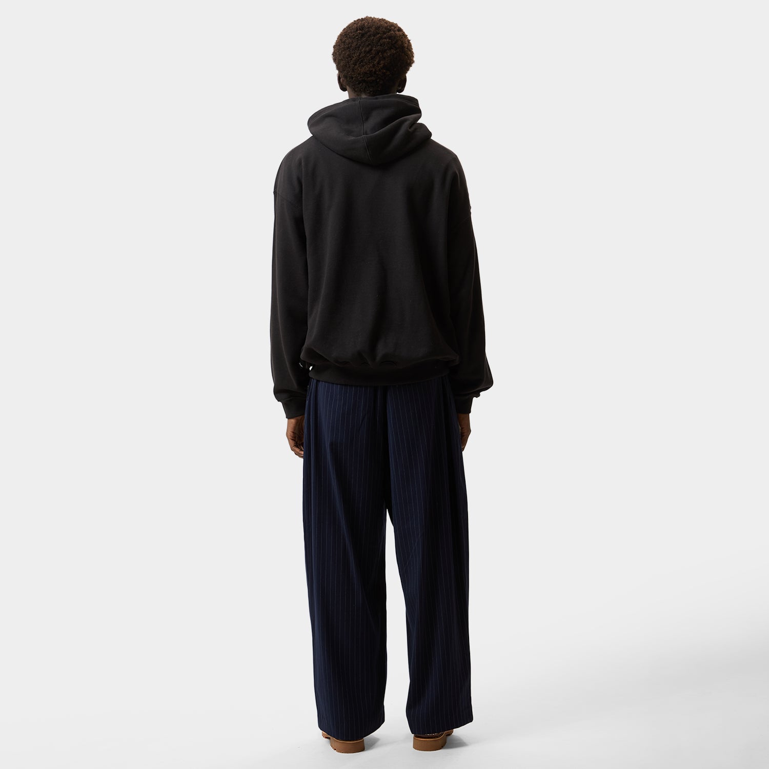 HUF (ハフ) Worldwide JP /PANTS（パンツ）/ STRIPE TWO TUCK TROUSER商品 / NAVY