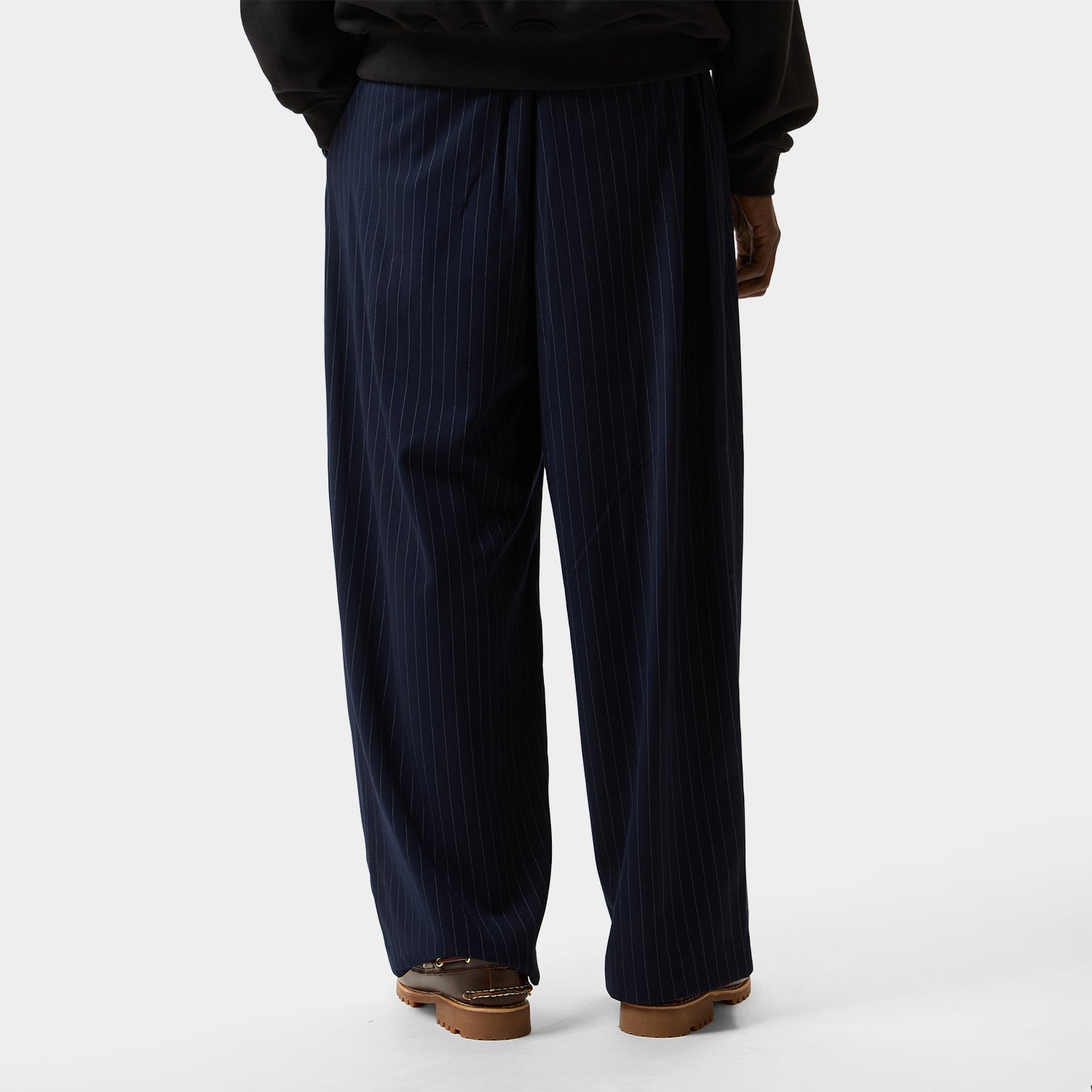 HUF (ハフ) Worldwide JP /PANTS（パンツ）/ STRIPE TWO TUCK TROUSER商品 / NAVY