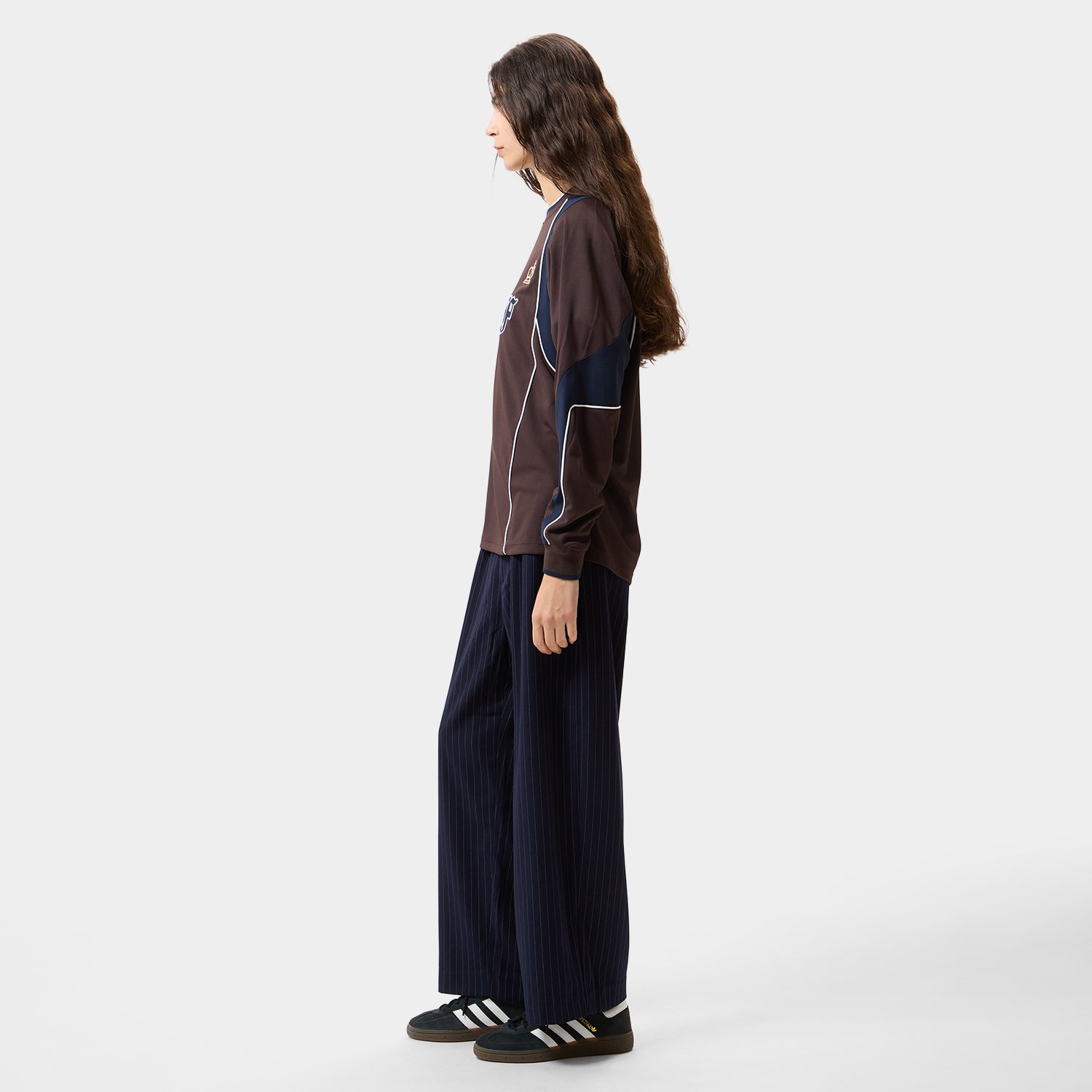 HUF (ハフ) Worldwide JP /PANTS（パンツ）/ STRIPE TWO TUCK TROUSER商品 / NAVY