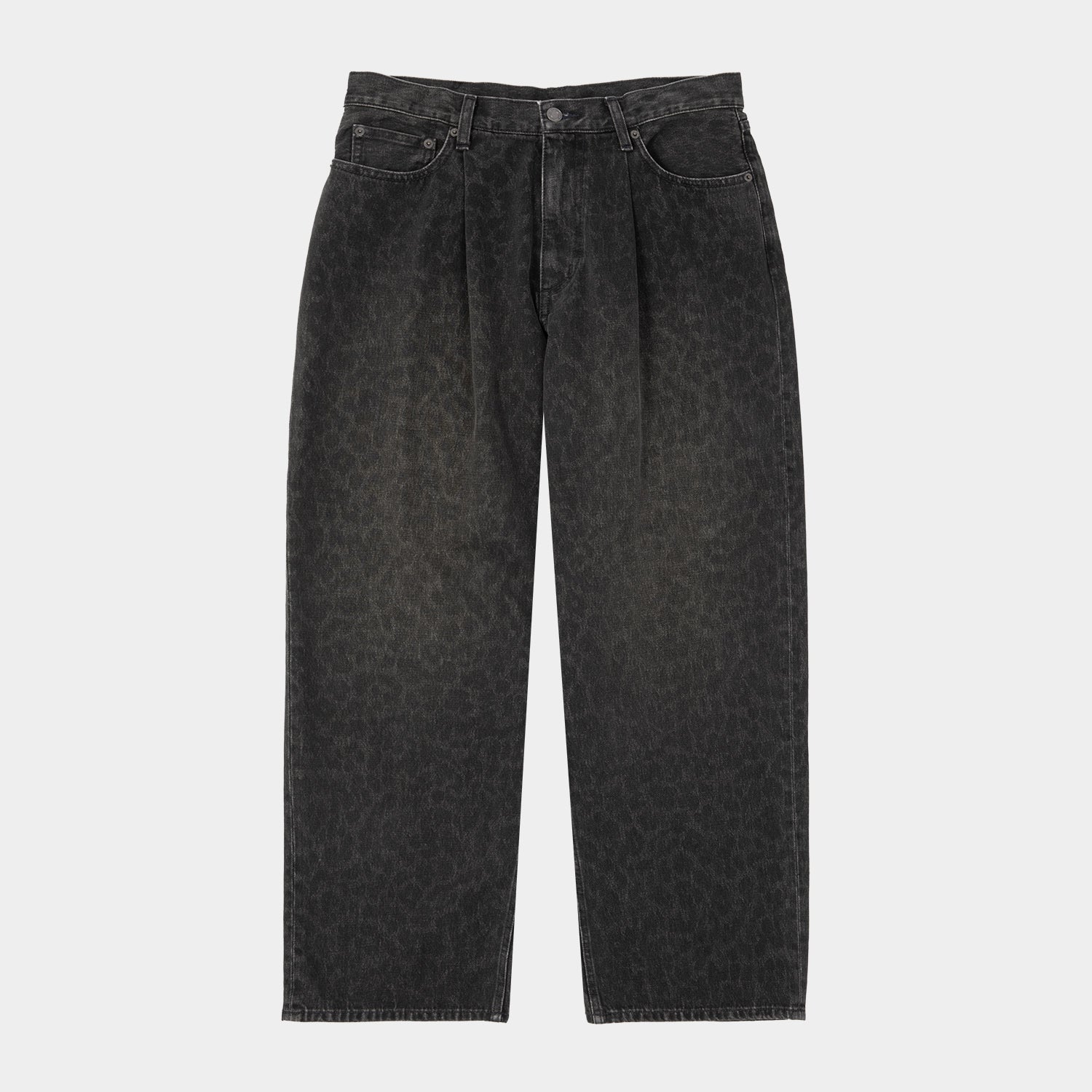 HUF (ハフ) Worldwide JP /PANTS（パンツ）/ LEOPARD WIDE DENIM PANT商品 / BROWN