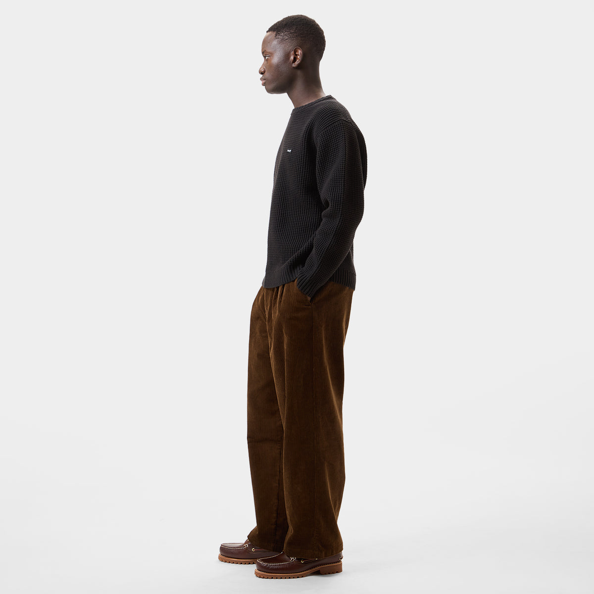 HUF (ハフ) Worldwide JP /PANTS（パンツ）/ TWO TUCK CORD EASY PANT商品 / BROWN