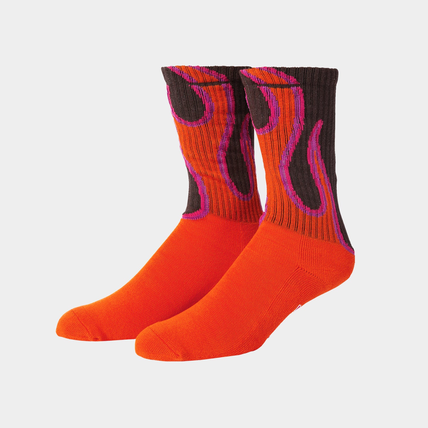 HUF (ハフ) Worldwide JP /SOCKS（ソックス）/ EXHAUST CREW SOCKS商品 / BROWN
