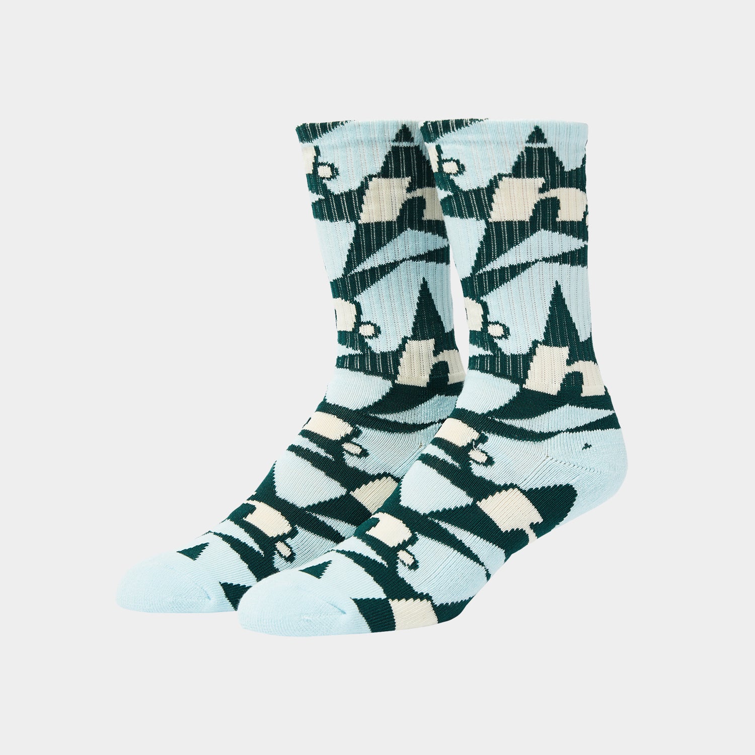 HUF (ハフ) Worldwide JP /SOCKS（ソックス）/ H STAR REPEAT SOCKS商品 / WHITE