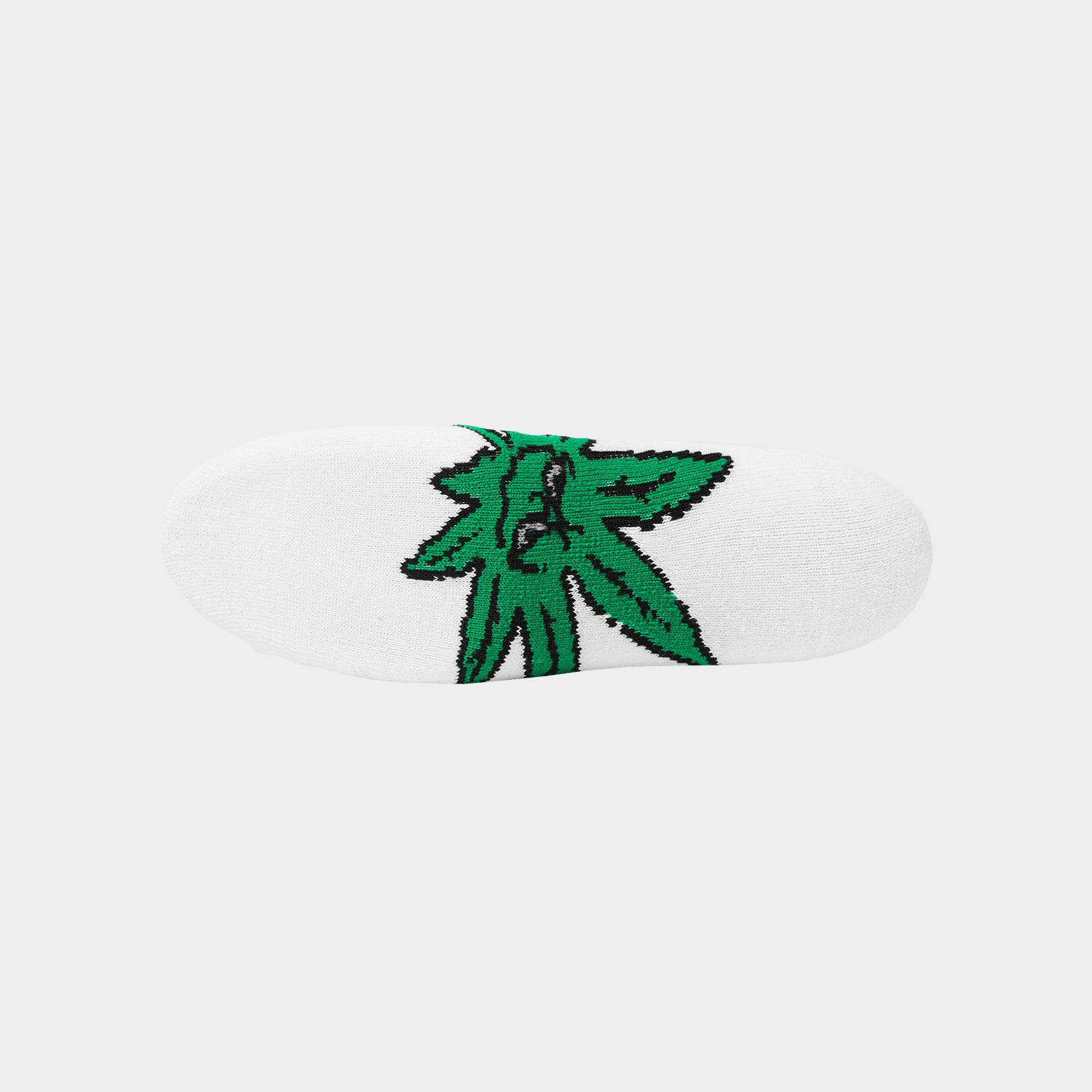 HUF (ハフ) Worldwide JP /SOCKS（ソックス）/ GREEN BUDDY SNOWFLAKES SOCKS商品 / BLACK