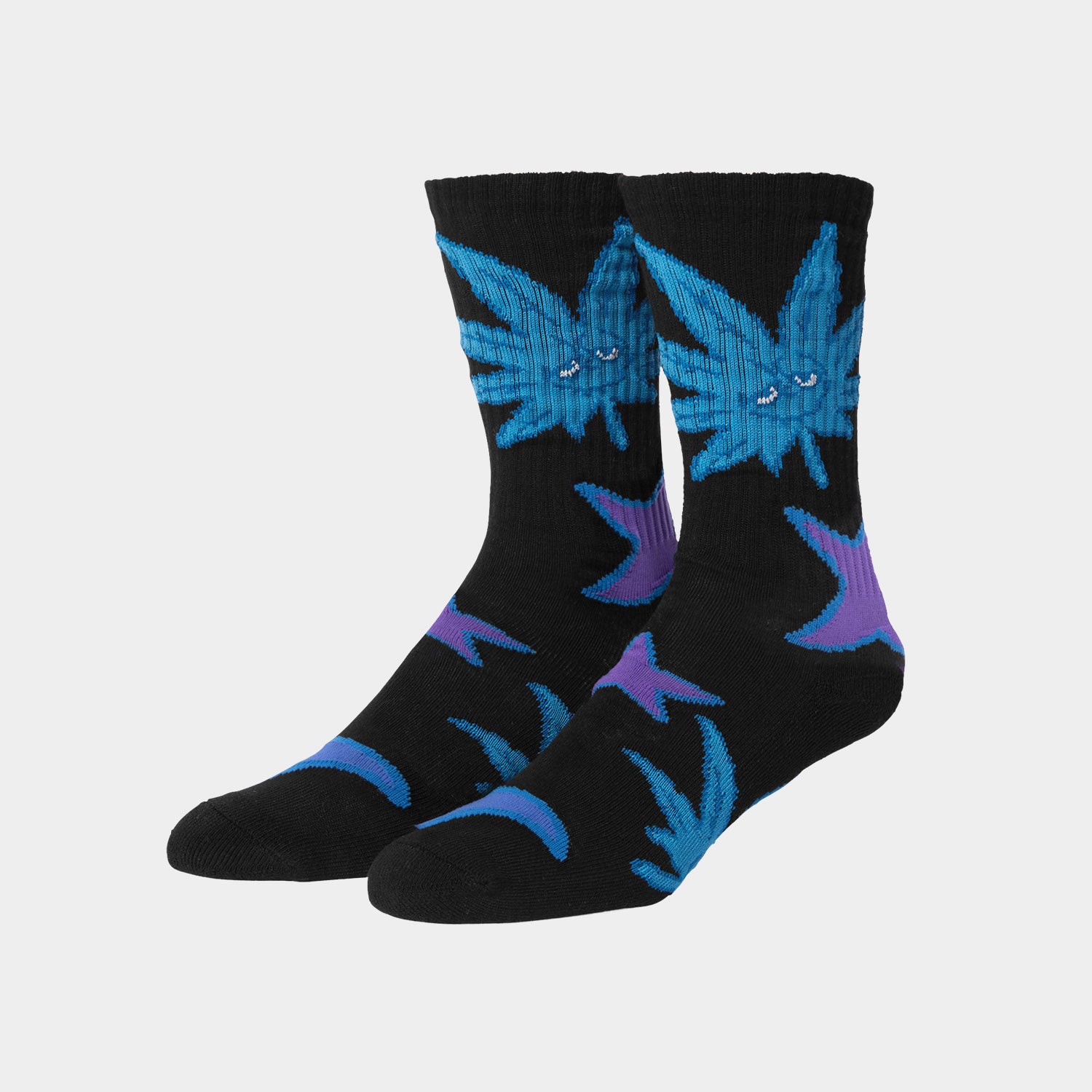 HUF (ハフ) Worldwide JP /SOCKS（ソックス）/ GREEN BUDDY STAR SIGN SOCKS商品 / WHITE