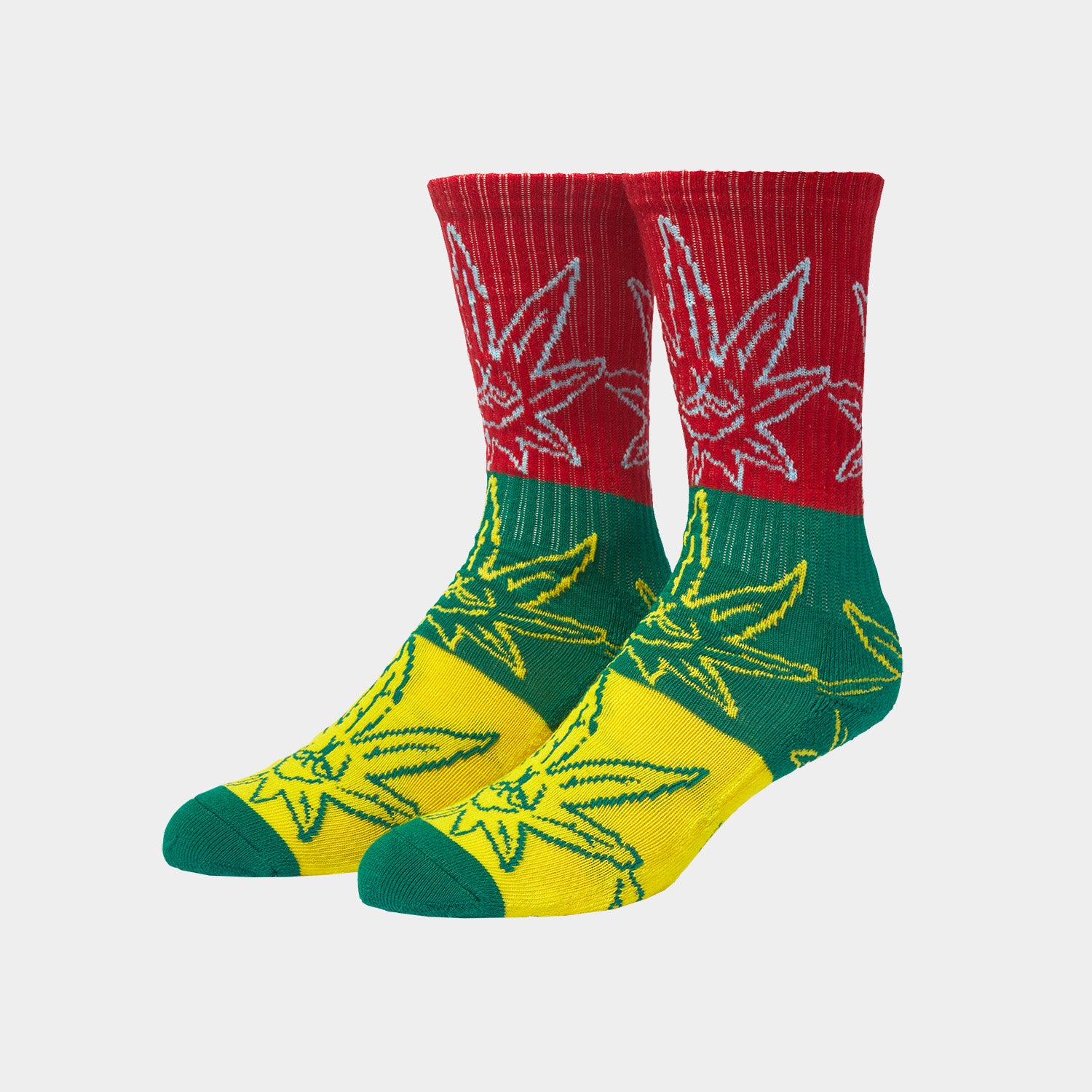 HUF (ハフ) Worldwide JP /SOCKS（ソックス）/ GREEN BUDDY POP ART SOCKS商品 / MULTI