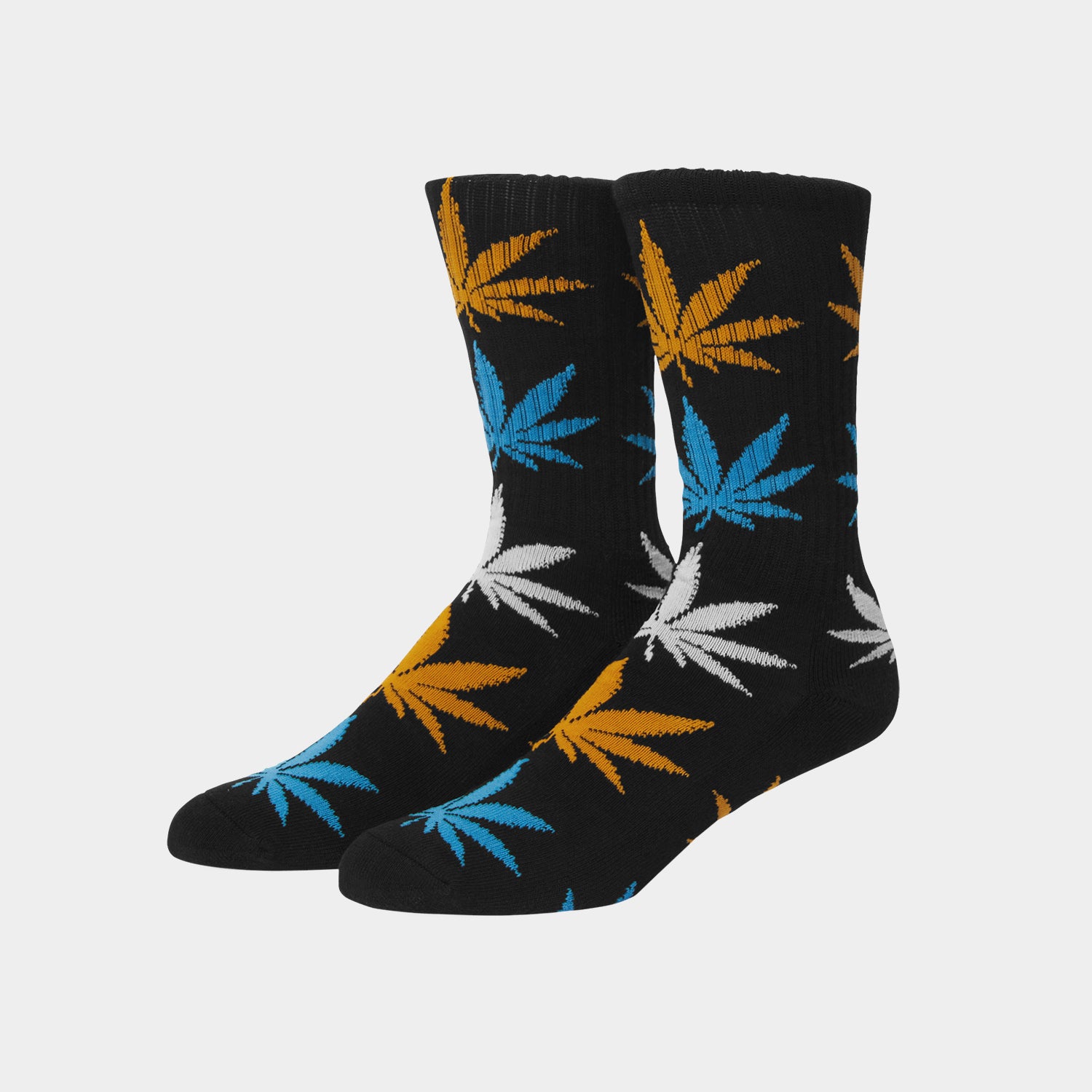 HUF (ハフ) Worldwide JP /SOCKS（ソックス）/ PLANTLIFE REPEAT SOCKS商品 / BLACK