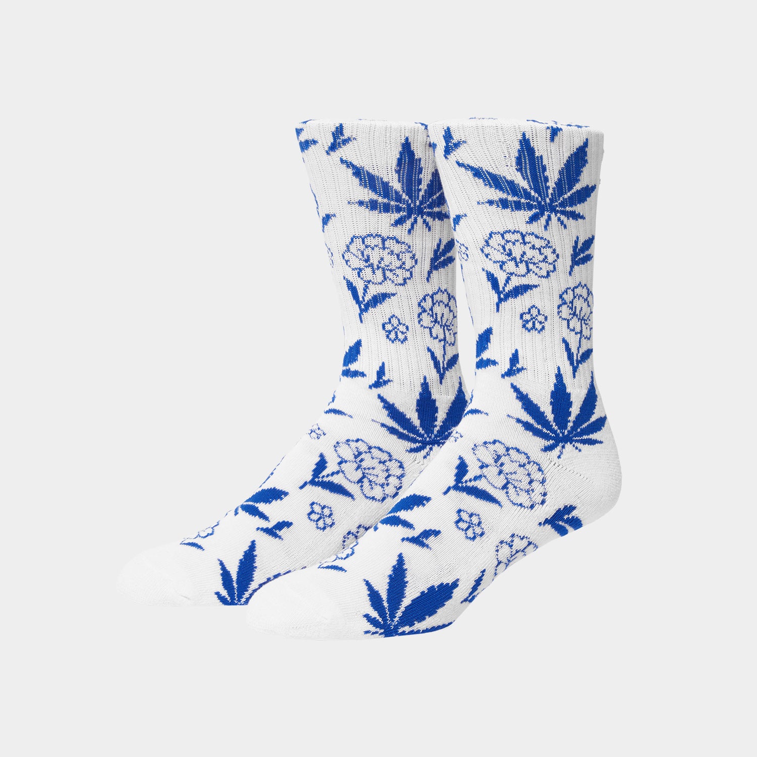 HUF (ハフ) Worldwide JP /SOCKS（ソックス）/ PLANTLIFE PORCELAIN SOCKS商品 / WHITE