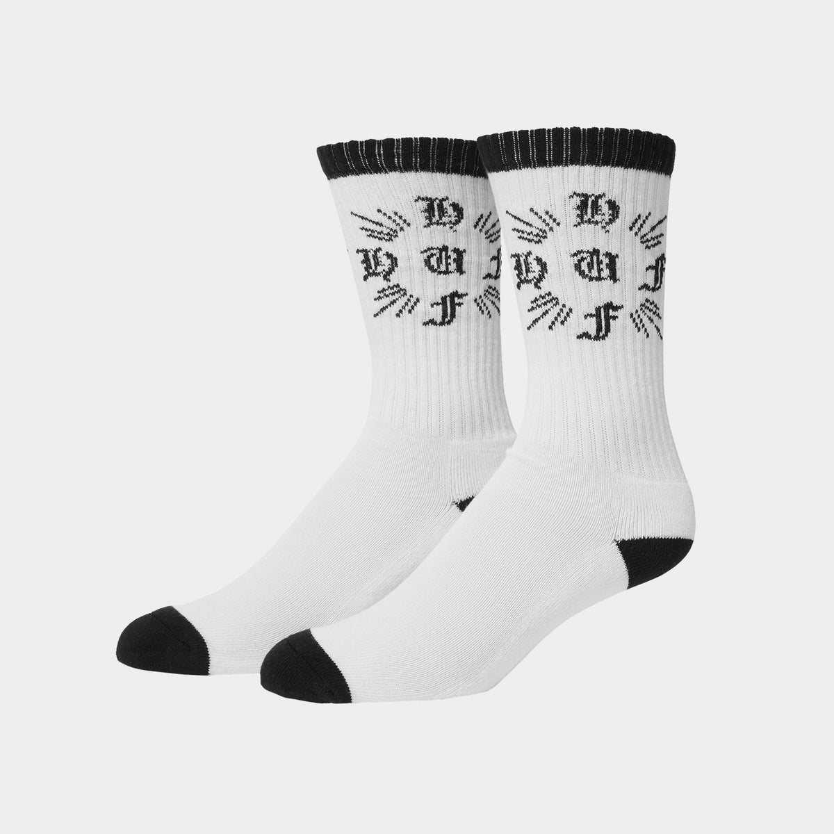 HUF (ハフ) Worldwide JP / SOCKS（ソックス） / CROSS SOCKS商品 / WHITE