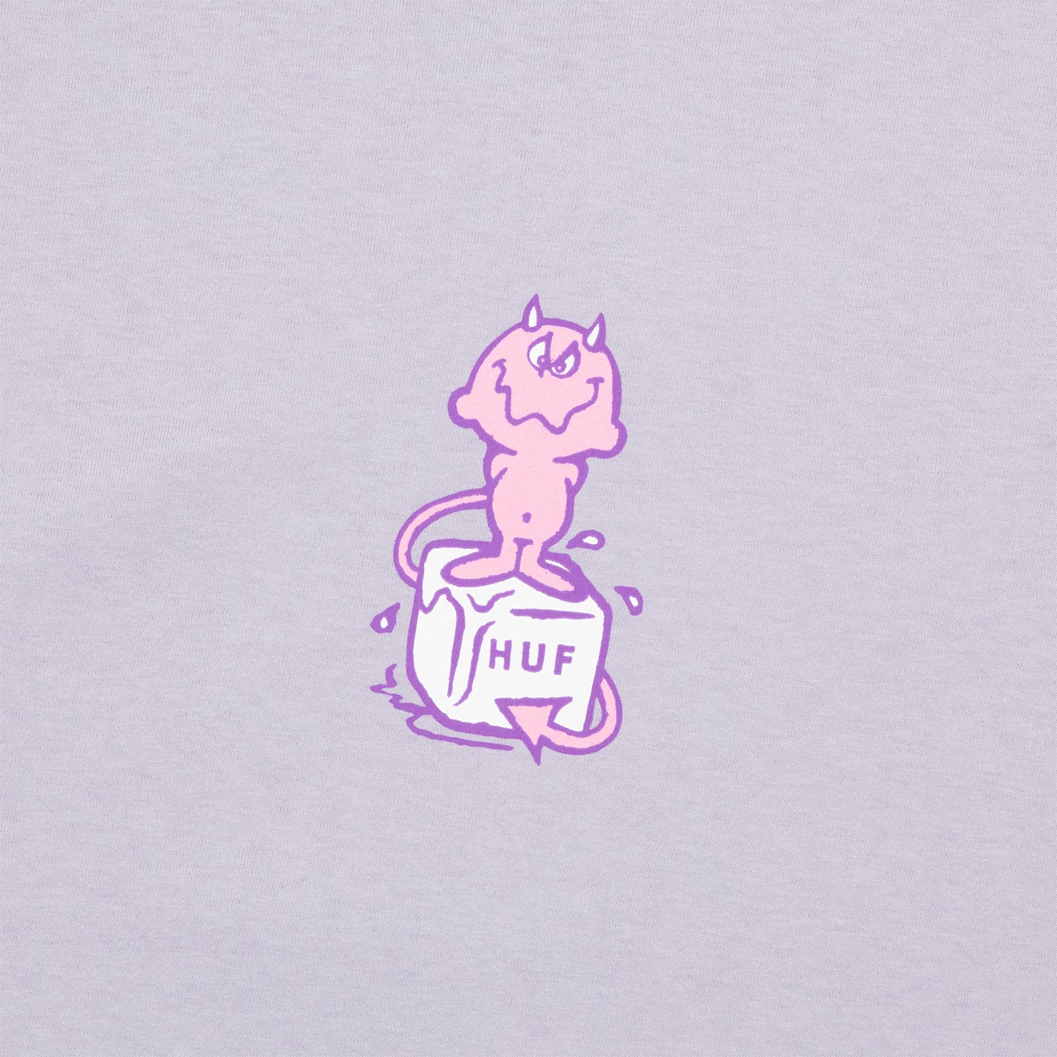 HUF (ハフ) Worldwide JP /T-SHIRTS（Tシャツ）/ MELT TEE商品 / DUST PURPLE