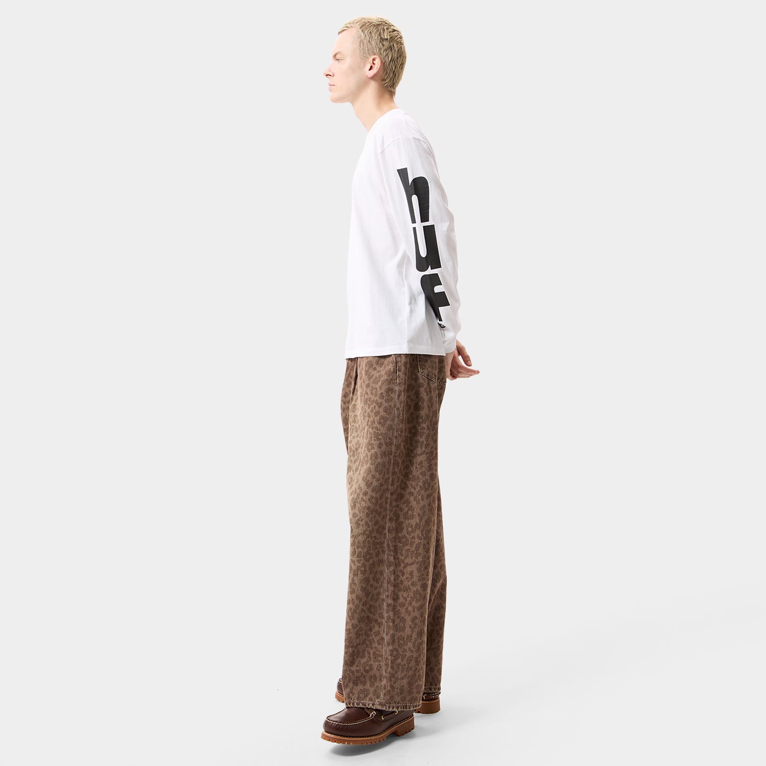 HUF (ハフ) Worldwide JP /T-SHIRTS（Tシャツ）/ MEGABLAST LS TEE商品 / BROWN