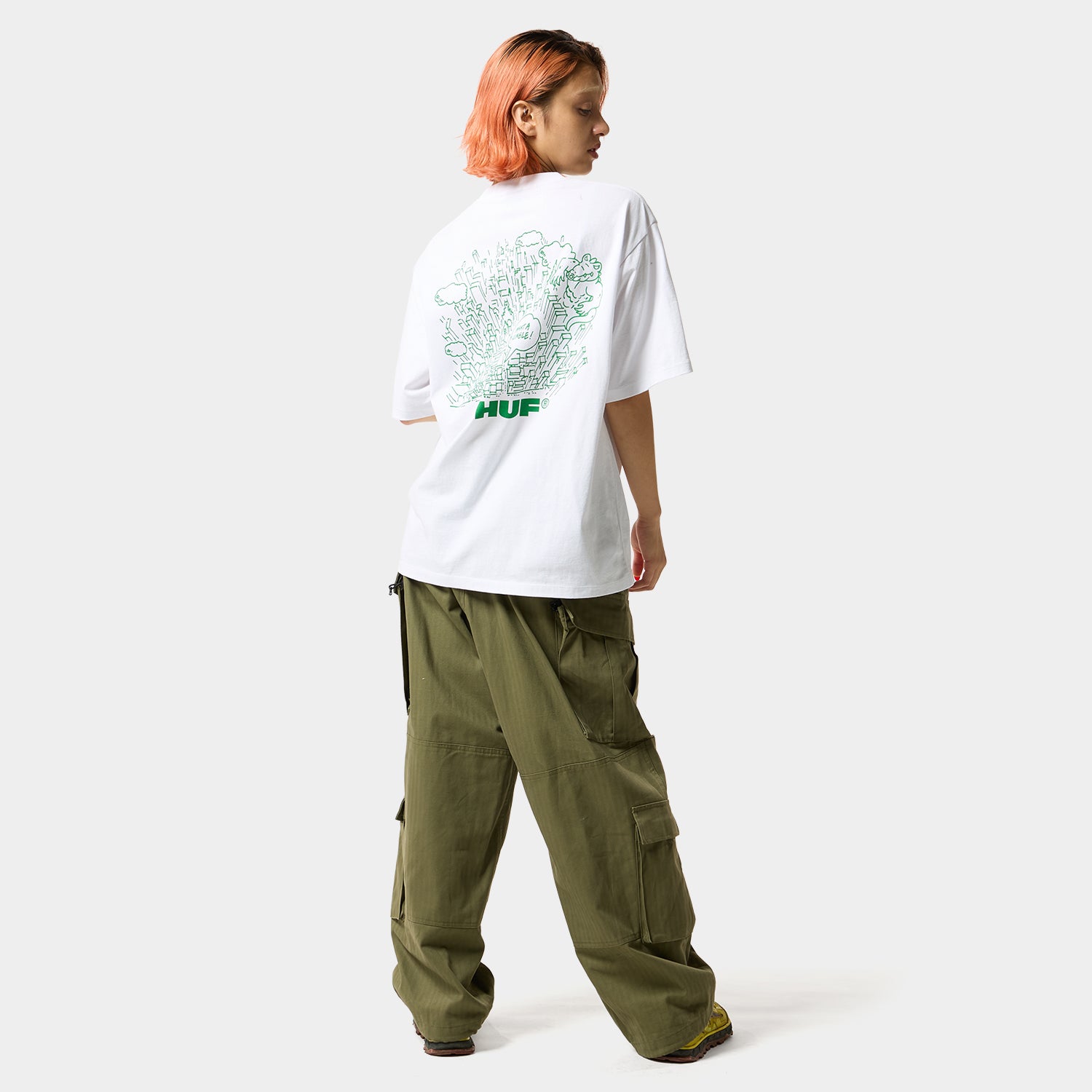 HUF (ハフ) Worldwide JP /T-SHIRTS（Tシャツ）/ WHAT A JUNGLE TEE商品 / BLACK