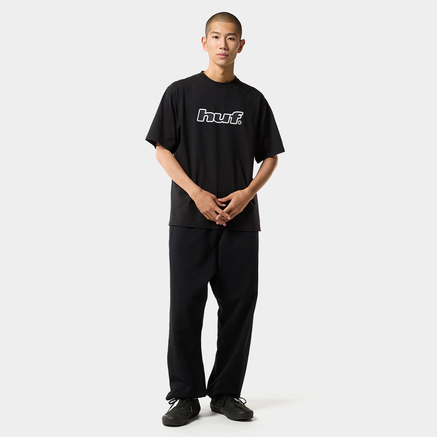 HUF (ハフ) Worldwide JP /T-SHIRTS（Tシャツ）/ H點T卹商品 / BLACK