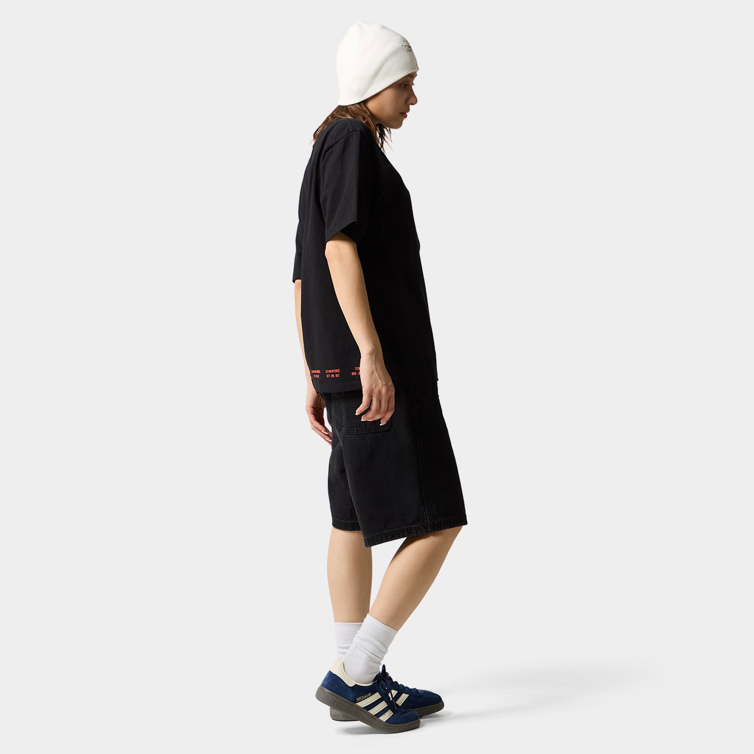 HUF (ハフ) Worldwide JP /T-SHIRTS（Tシャツ）/ FLIGHT PATH TEE商品 / BLACK