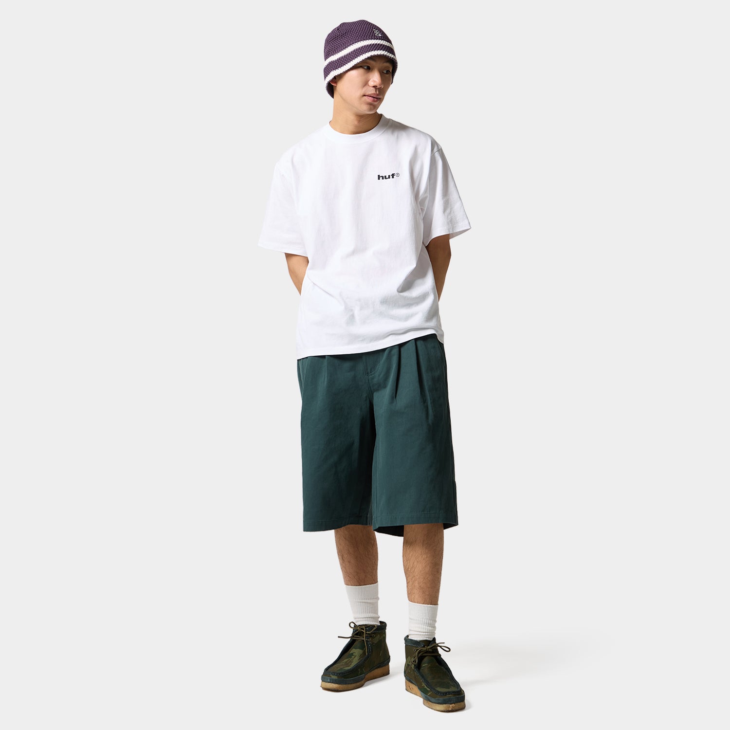 HUF (ハフ) Worldwide JP /T-SHIRTS（Tシャツ）/ GIMME THE LOOT TEE商品 / WHITE