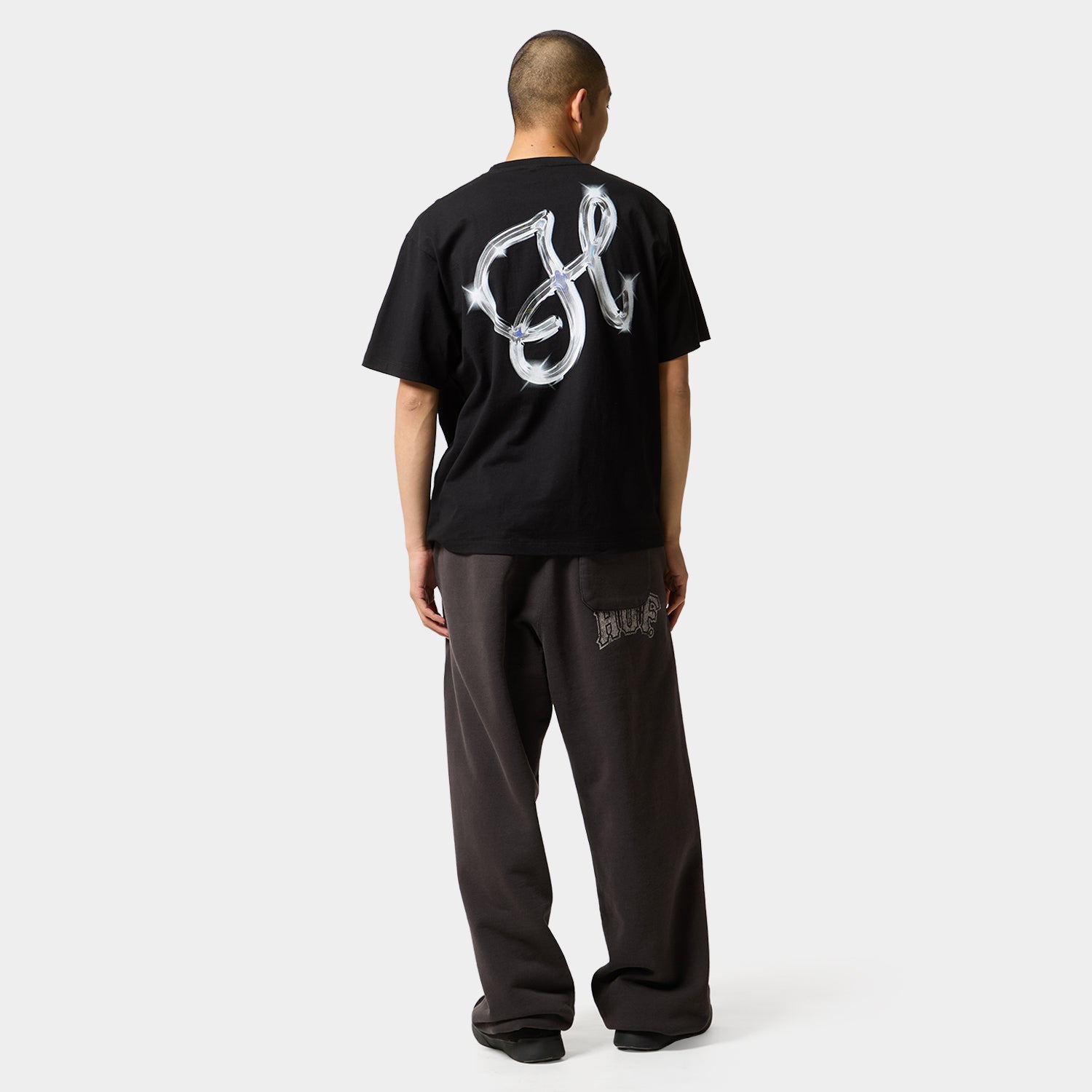 HUF (ハフ) Worldwide JP /T-SHIRTS（Tシャツ）/ CHROME DREAMS TEE商品 / BLACK
